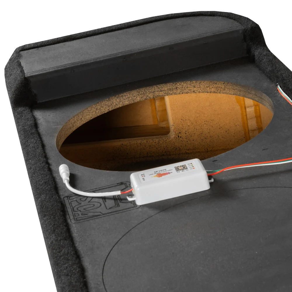 2009-2026 Ford F-Series Bass Package - Custom Dual 12" 1200W RMS Amplified Subwoofer Enclosure with Amplifier Wiring Kit - PBK-FD-09F150SC-S212 - Image 5