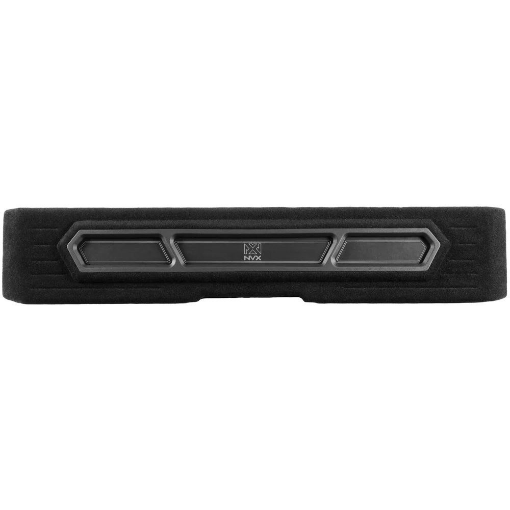 2019-2024 Chevrolet Silverado, GMC Sierra Crew Cab Bass Package - Custom Dual 10" 1200W RMS Amplified Sealed Subwoofer Enclosure with Amplifier Wiring Kit - PBK-GM-19SLVCC-S210 - Image 4