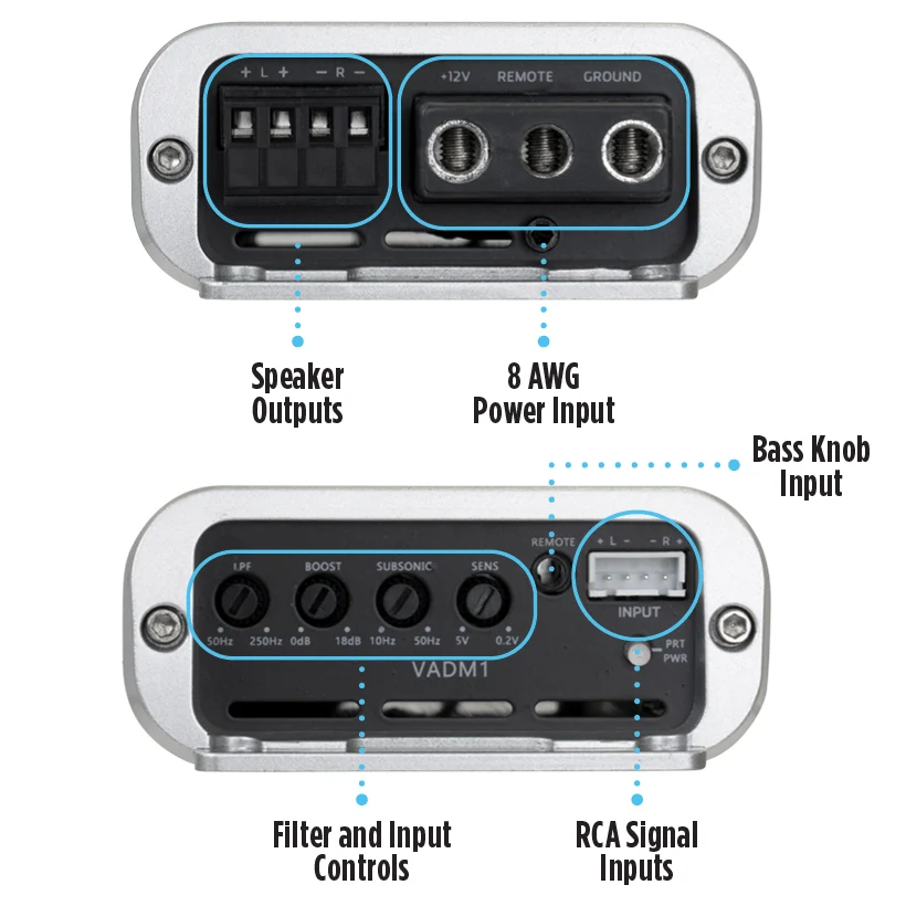 2021-2025 Ford Bronco Bass Package - Custom Single 12" 400W RMS Amplified Subwoofer Enclosure with Line Out Converter and Wiring Kit - PBK-FRD-BRO-G6 - Image 11