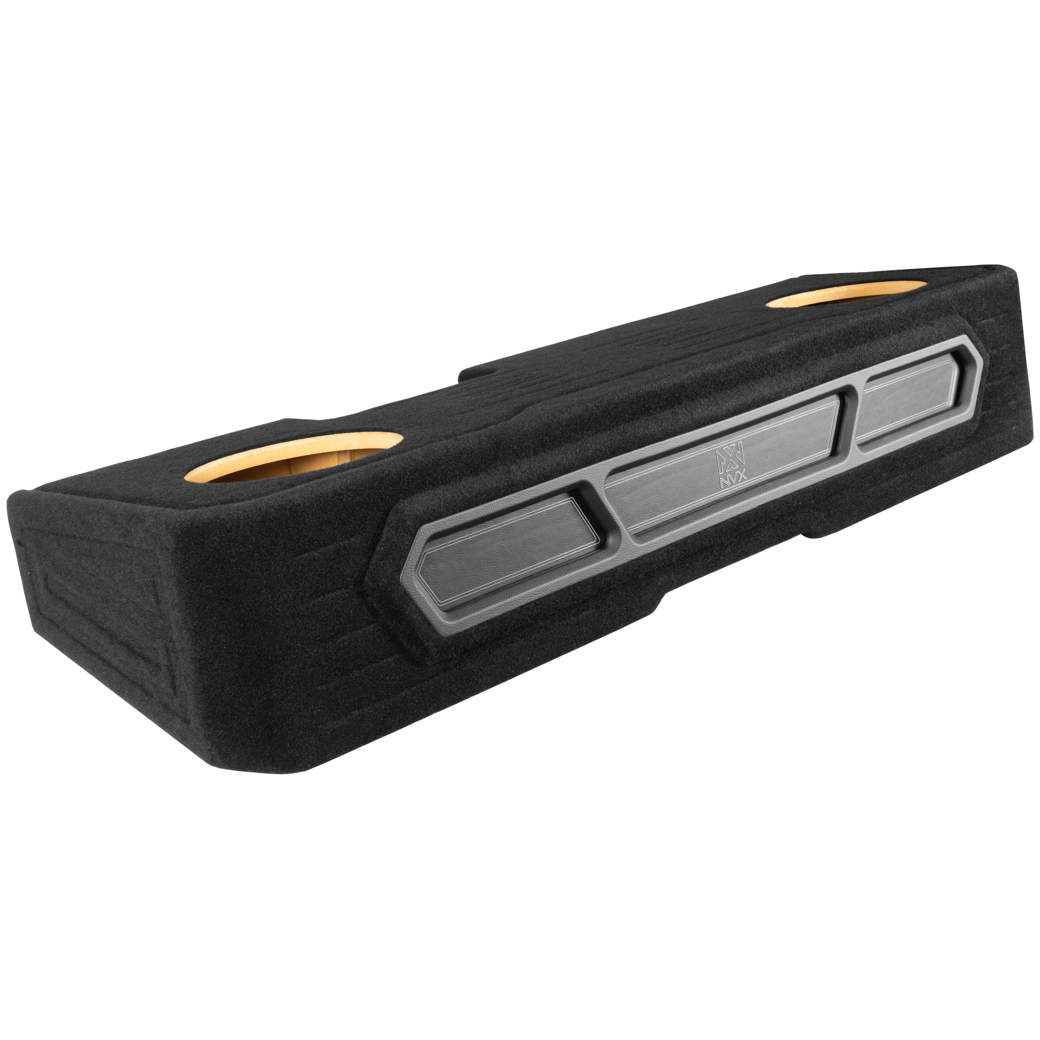 Custom Fit 1200W RMS Dual 10" Loaded BOOST Sealed Truck Enclosure with LED Lighting - 2019-2024 Chevrolet Silverado and GMC Sierra Crew Cab - BE-GM-19SLVCC-S210 - Image 7