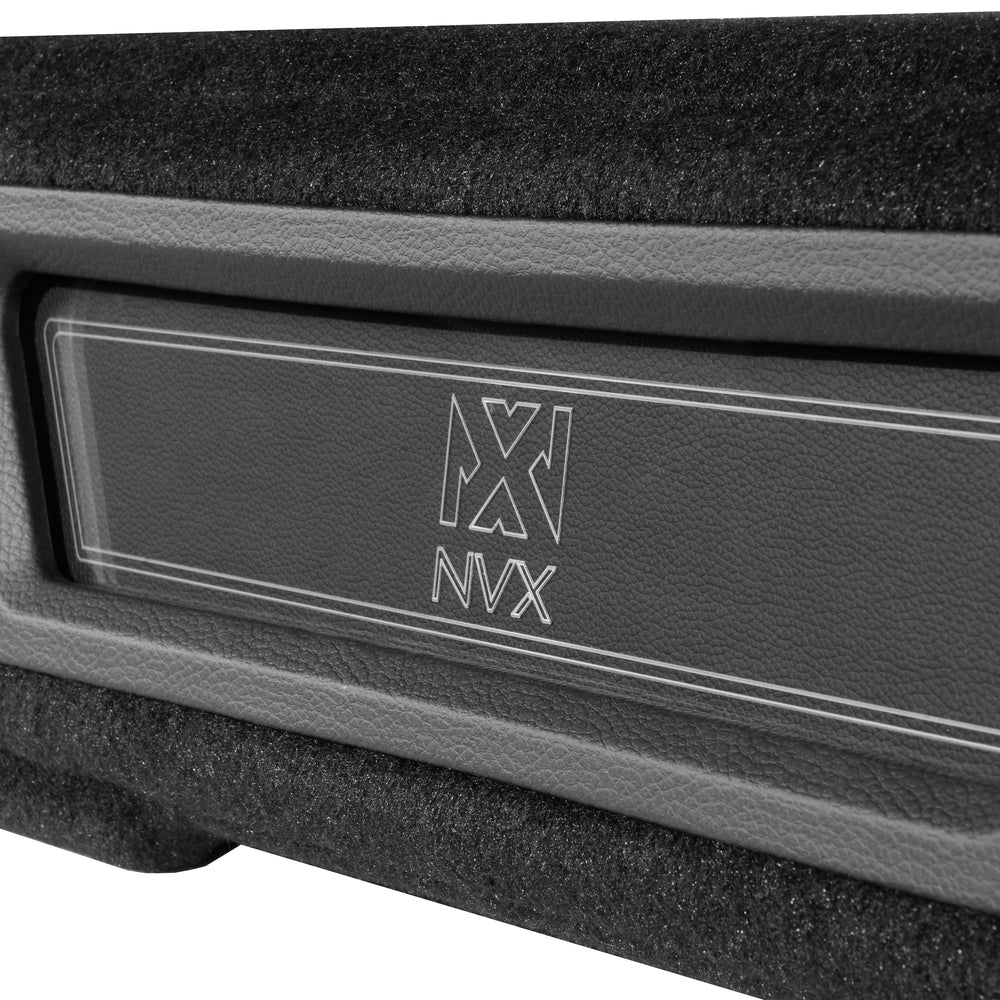 Custom Fit 1200W RMS Dual 12" Loaded BOOST Vented Truck Enclosure with LED Lighting - 2008-2018 Chevrolet Silverado and GMC Sierra Crew Cab - BE-GM-08SLVCC-P212 - Image 6