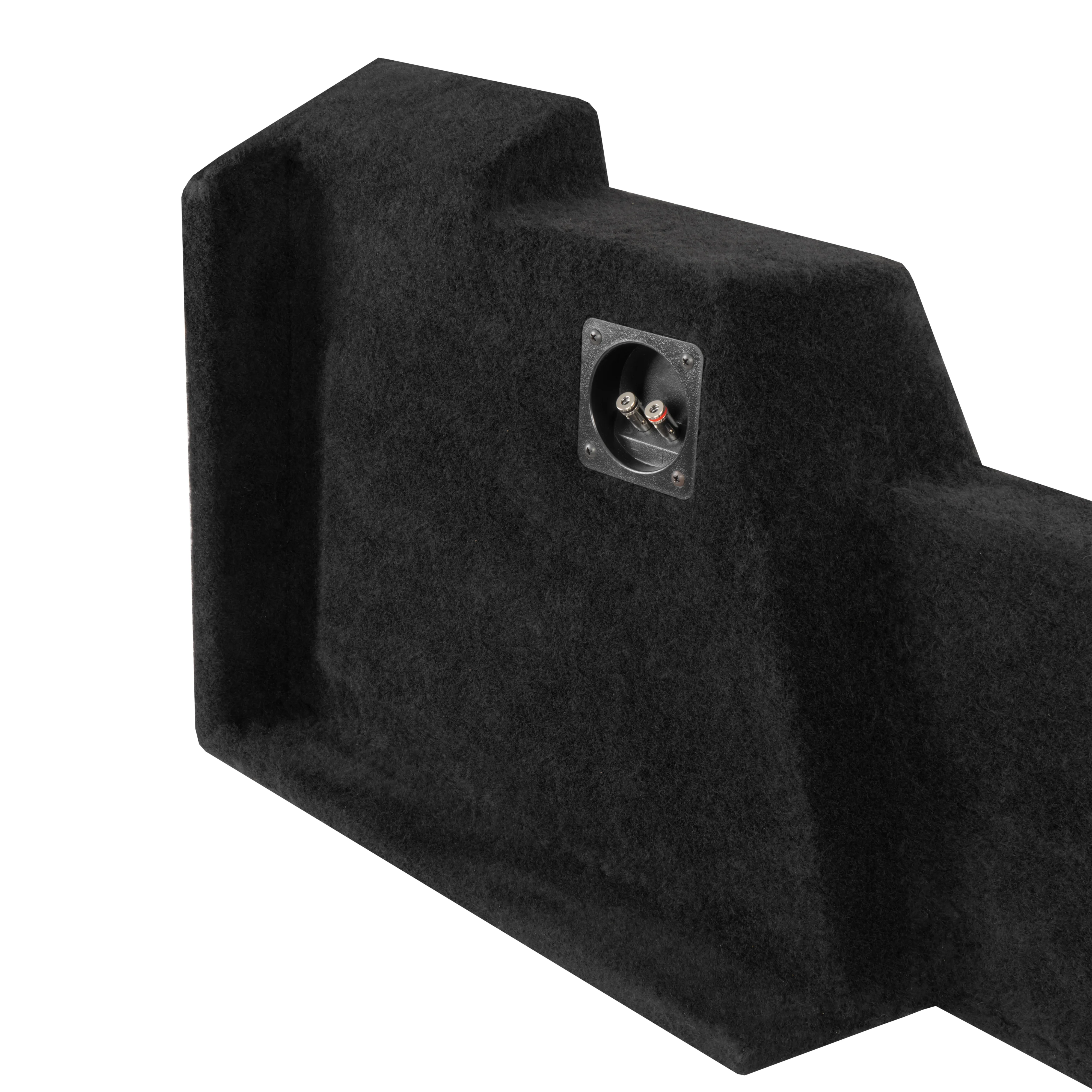 Custom Fit Single 10" Empty BOOST Sealed Truck Enclosure - 2014-2018 Chevrolet Silverado, GMC Sierra Double Cab Trucks - VE-GM-SLVDC-G3-D10S - Image 7