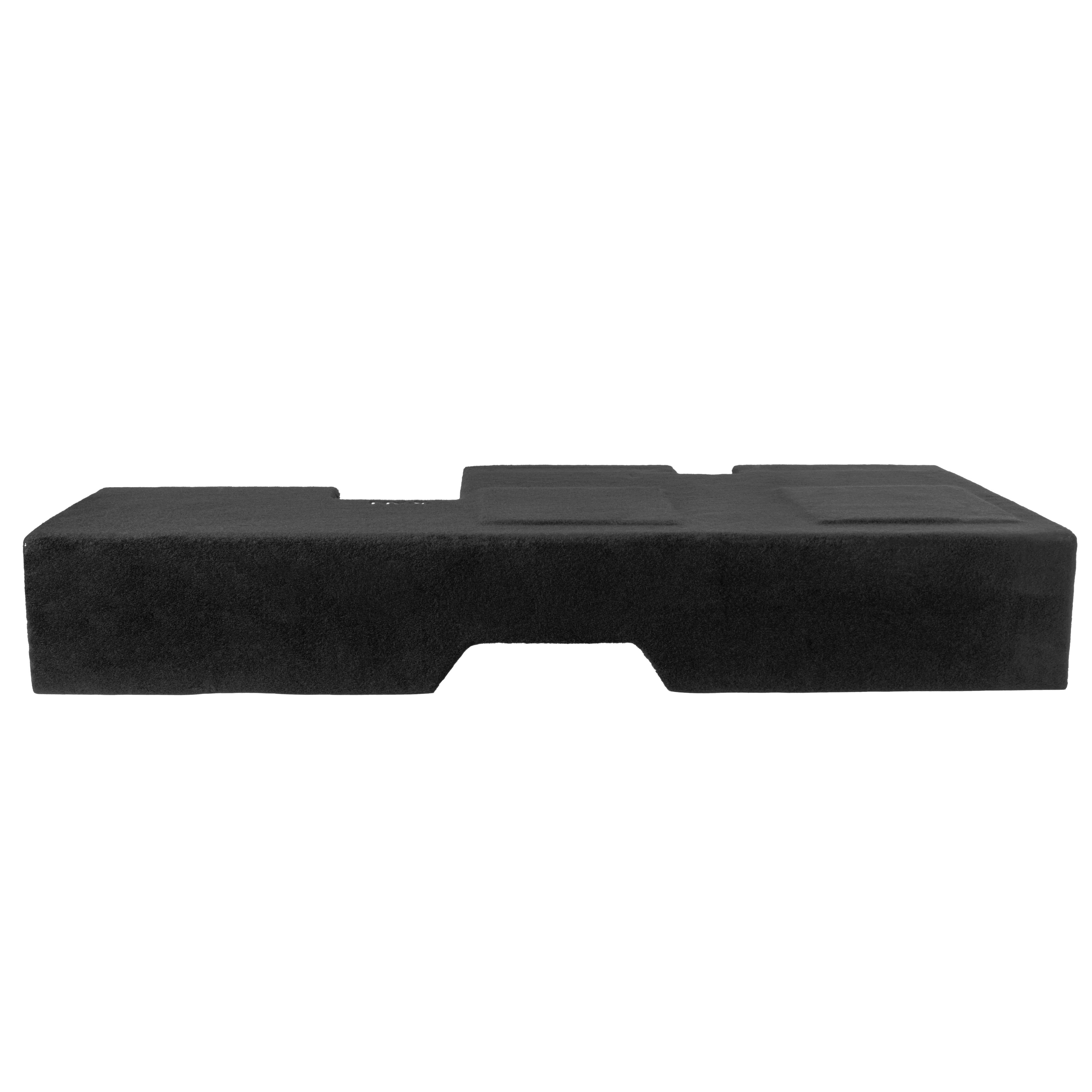 Custom Fit Dual 10" Sealed Empty Down Firing Subwoofer Enclosure - 2007-2017 Toyota Tundra Double Cab Trucks - VE-TOY-TUNDC-G2-D10S - Image 6