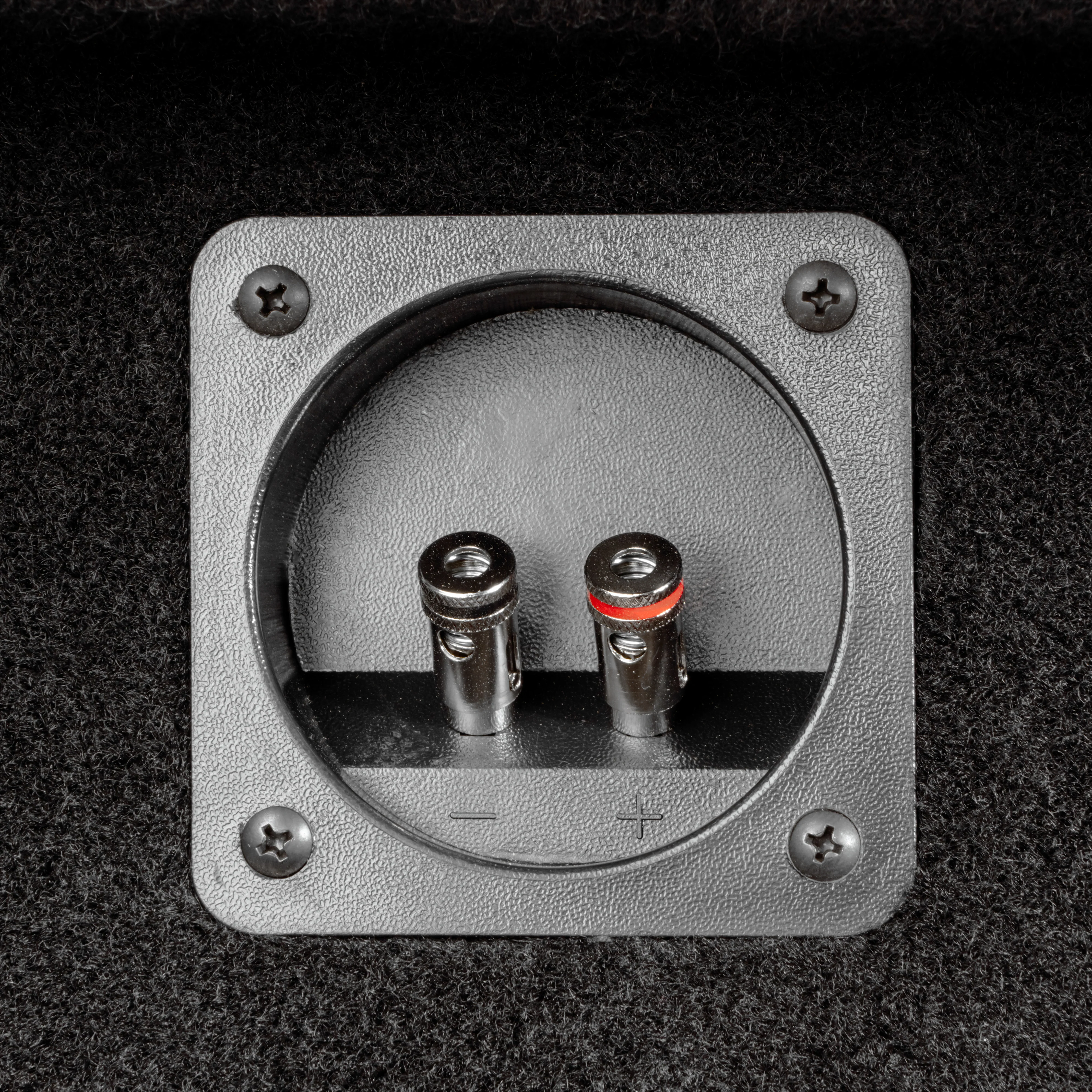 Custom Fit Dual 10" Empty BOOST Sealed Truck Enclosure - 2007-2013 Chevrolet Silverado, GMC Sierra Crew Cab Trucks - VE-GM-SLVCC-G2-D10S - Image 9