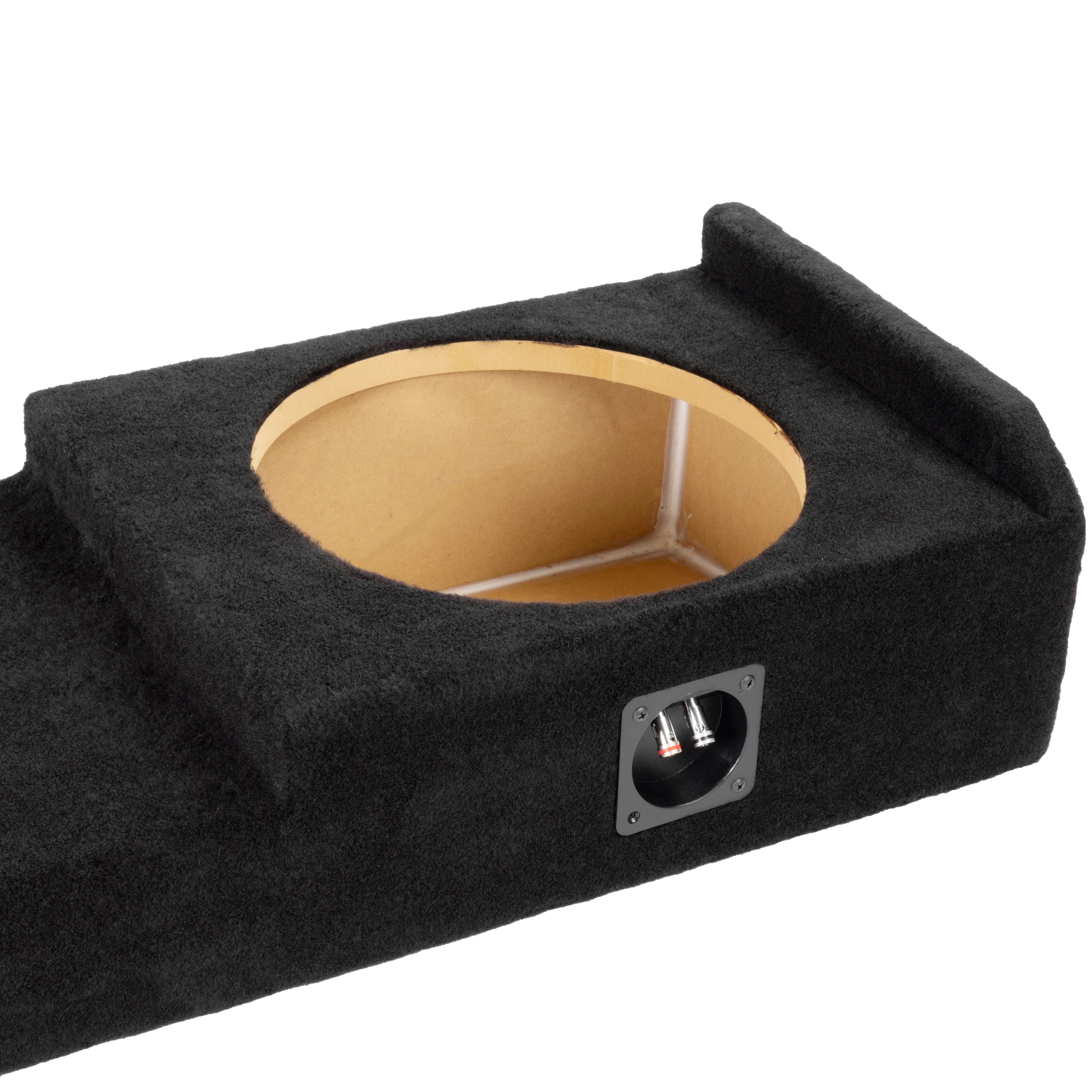 Custom Fit Dual 12" Empty BOOST Sealed Truck Enclosure - 2004-2018 Nissan Titan Crew and King Cab - VE-NIS-TTNCKC-G1-D12S - Image 4