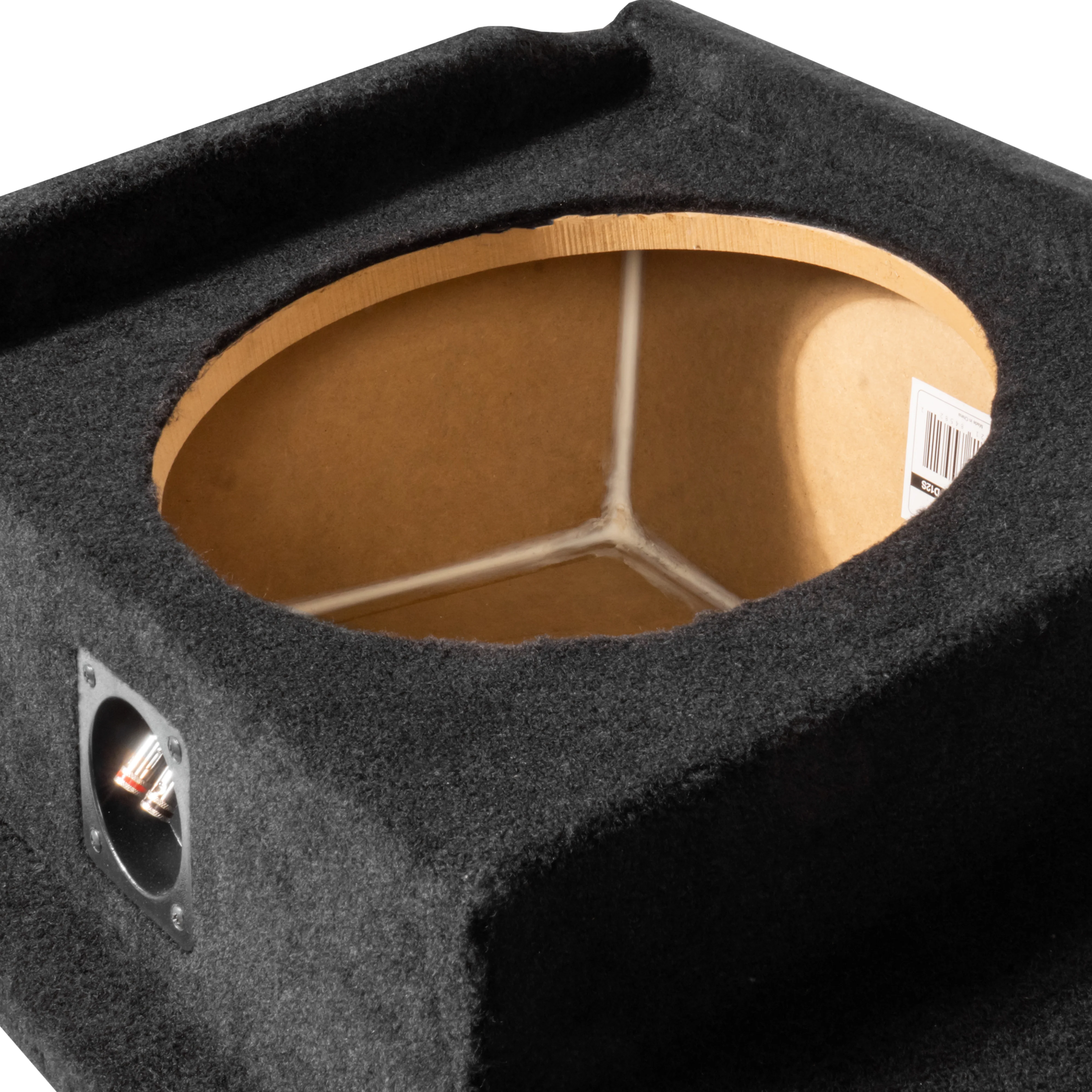 Custom Fit Single 12" Empty BOOST Sealed Truck Enclosure - 1996-2006 Chevy Silverado, GMC Sierra Extended Cab Trucks - VE-GM-SLVEC-G1-D12S - Image 10