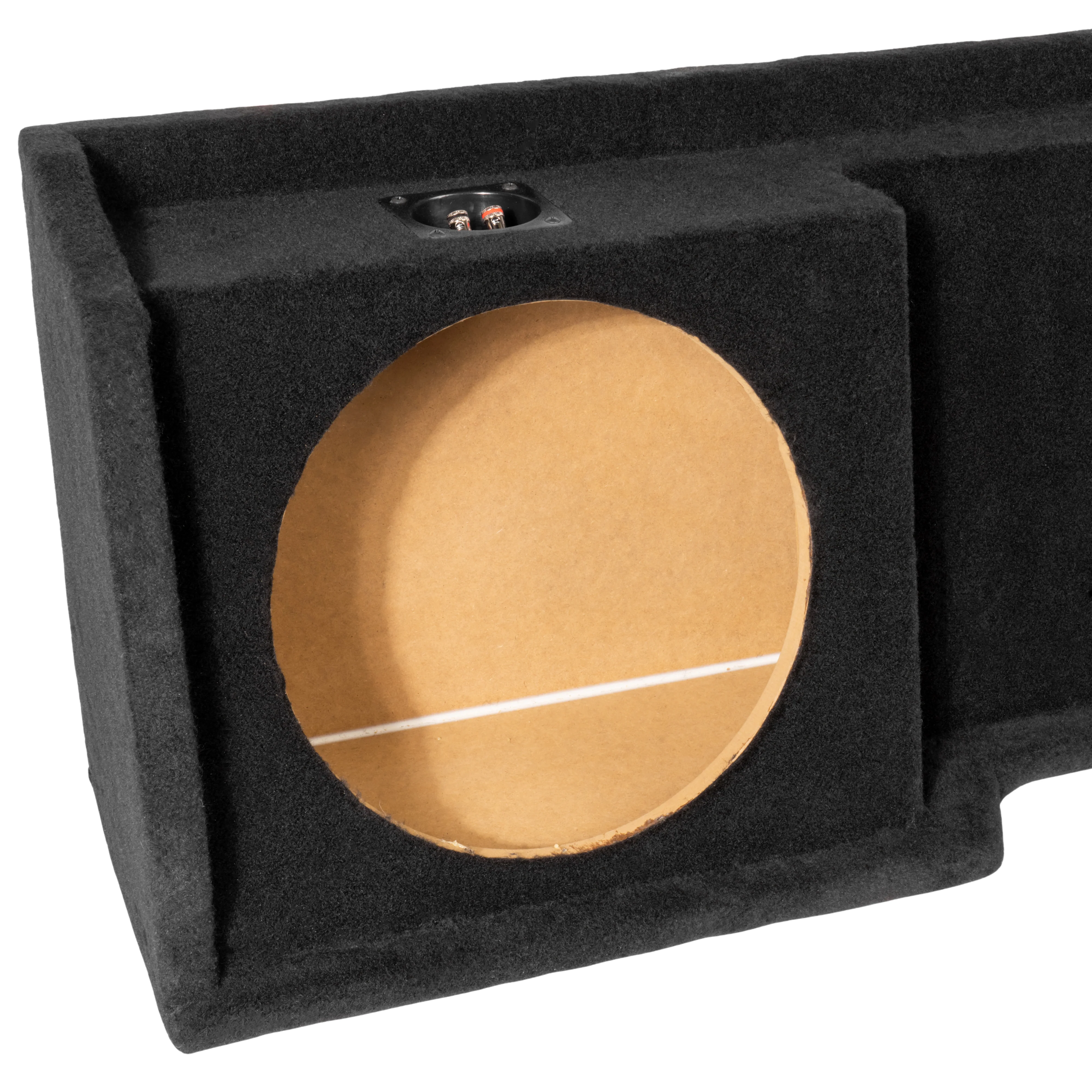 Custom Fit Single 12" Empty BOOST Sealed Truck Enclosure - 1996-2006 Chevy Silverado, GMC Sierra Extended Cab Trucks - VE-GM-SLVEC-G1-D12S - Image 8