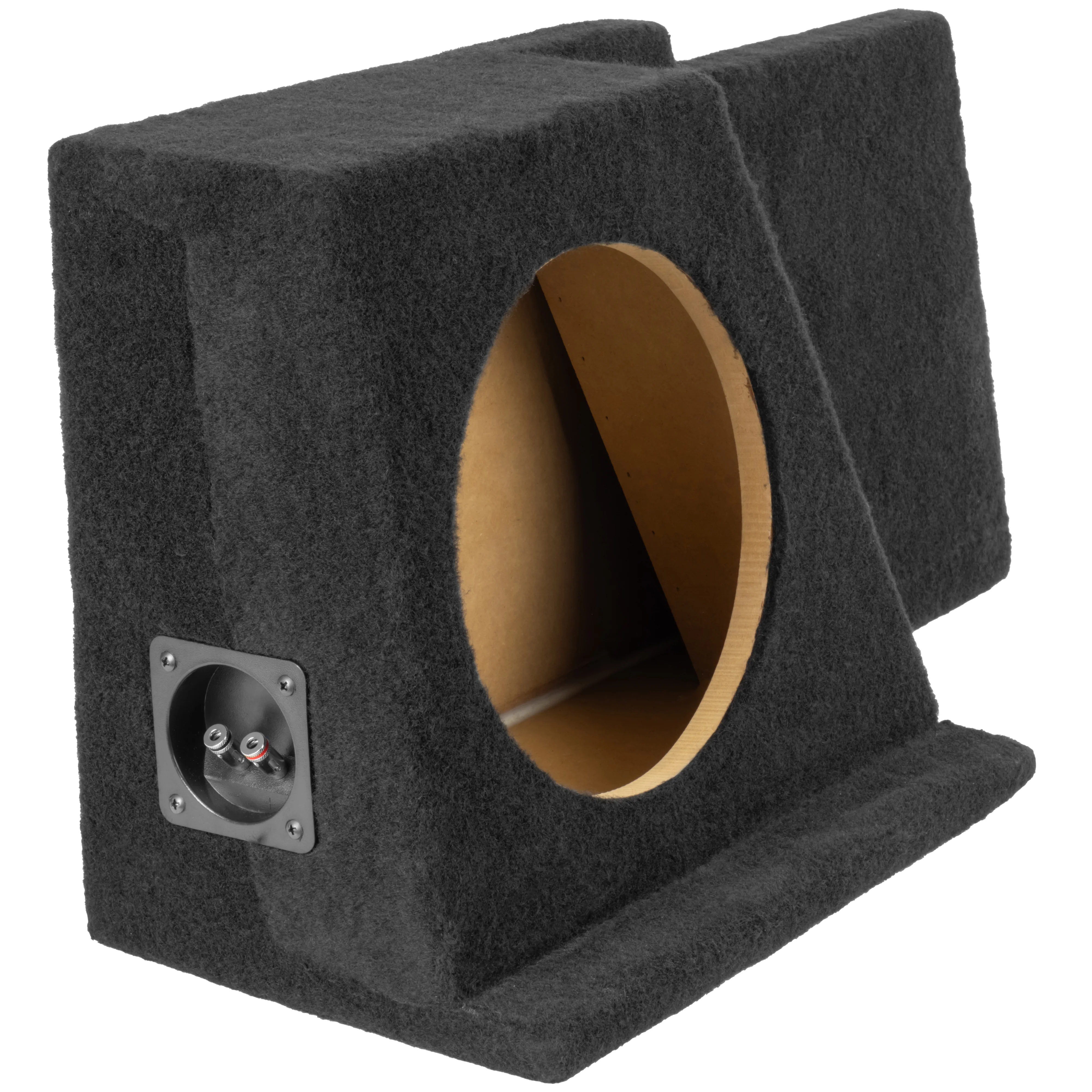 Custom Fit Single 10" Empty BOOST Sealed Truck Enclosure - 2008-2013 Chevrolet Silverado 1500, GMC Sierra 1500 - VE-GM-SLVEC-G2-S10S - Image 4