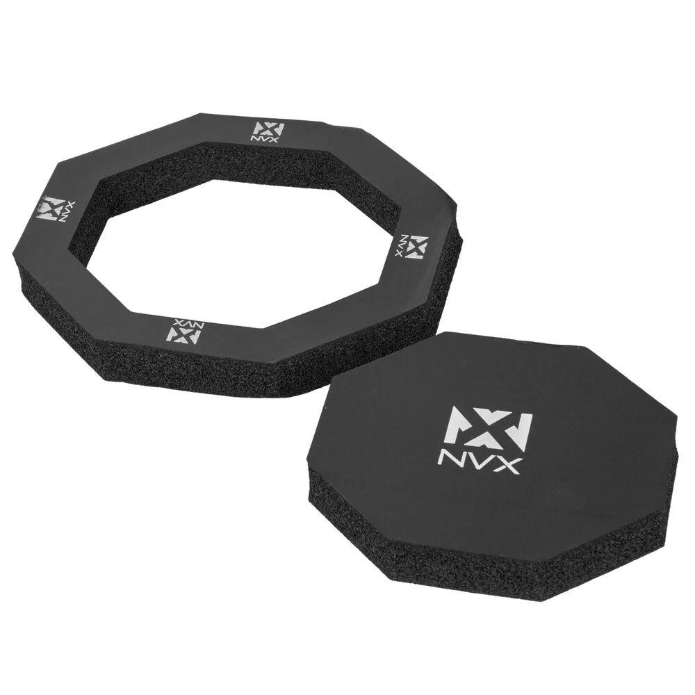 FRING68 Universal 6x8" or 5x7" Self-Adhesive Foam Speaker Baffle Ring Kit (Pack of 2) - Image 3