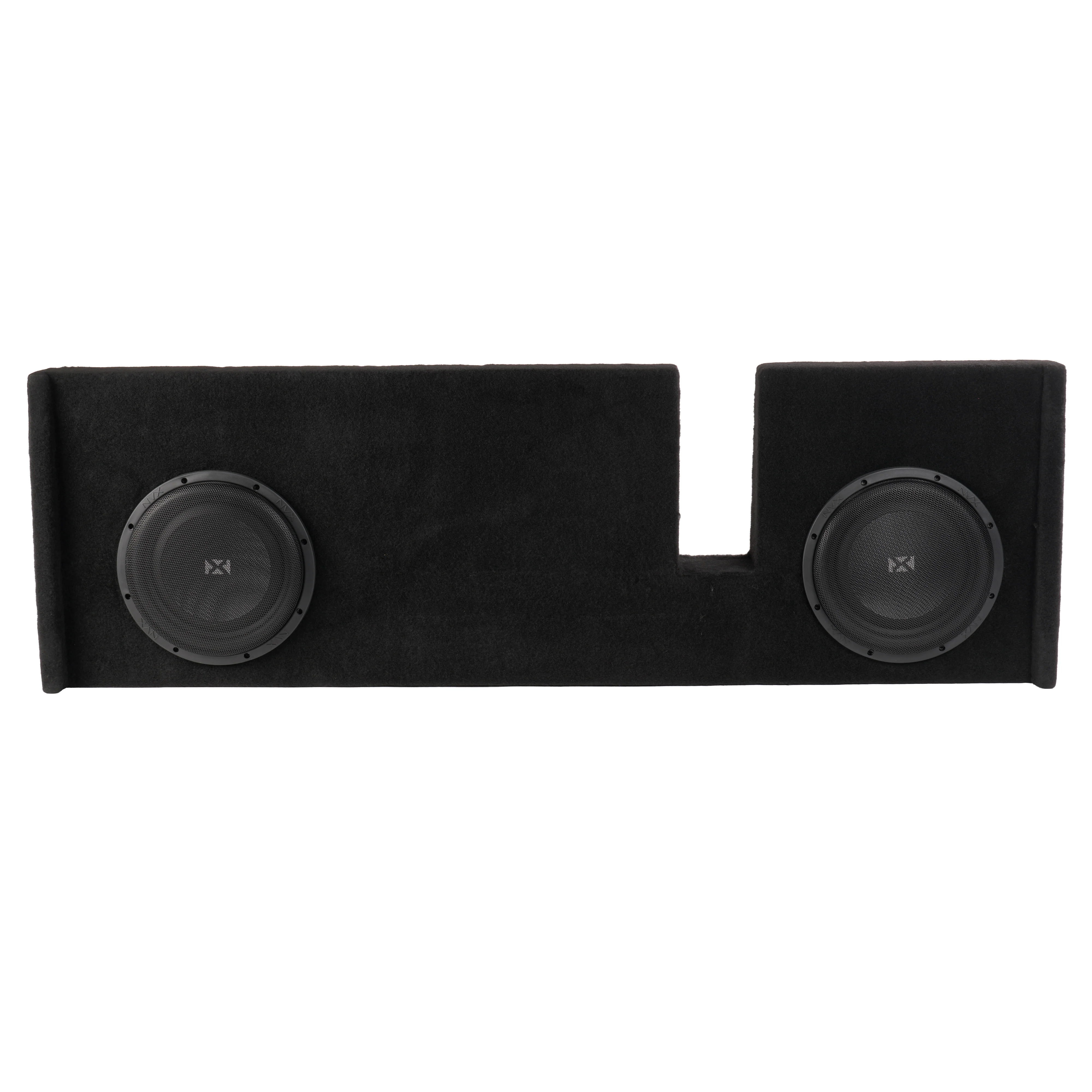 Custom Fit 700W RMS Dual 10" Loaded Sealed Truck Enclosure - 2009-2018 Ford F-150 Super Crew and Super Cab - LVE-FRD-150CEC-G12-D10S - Image 2