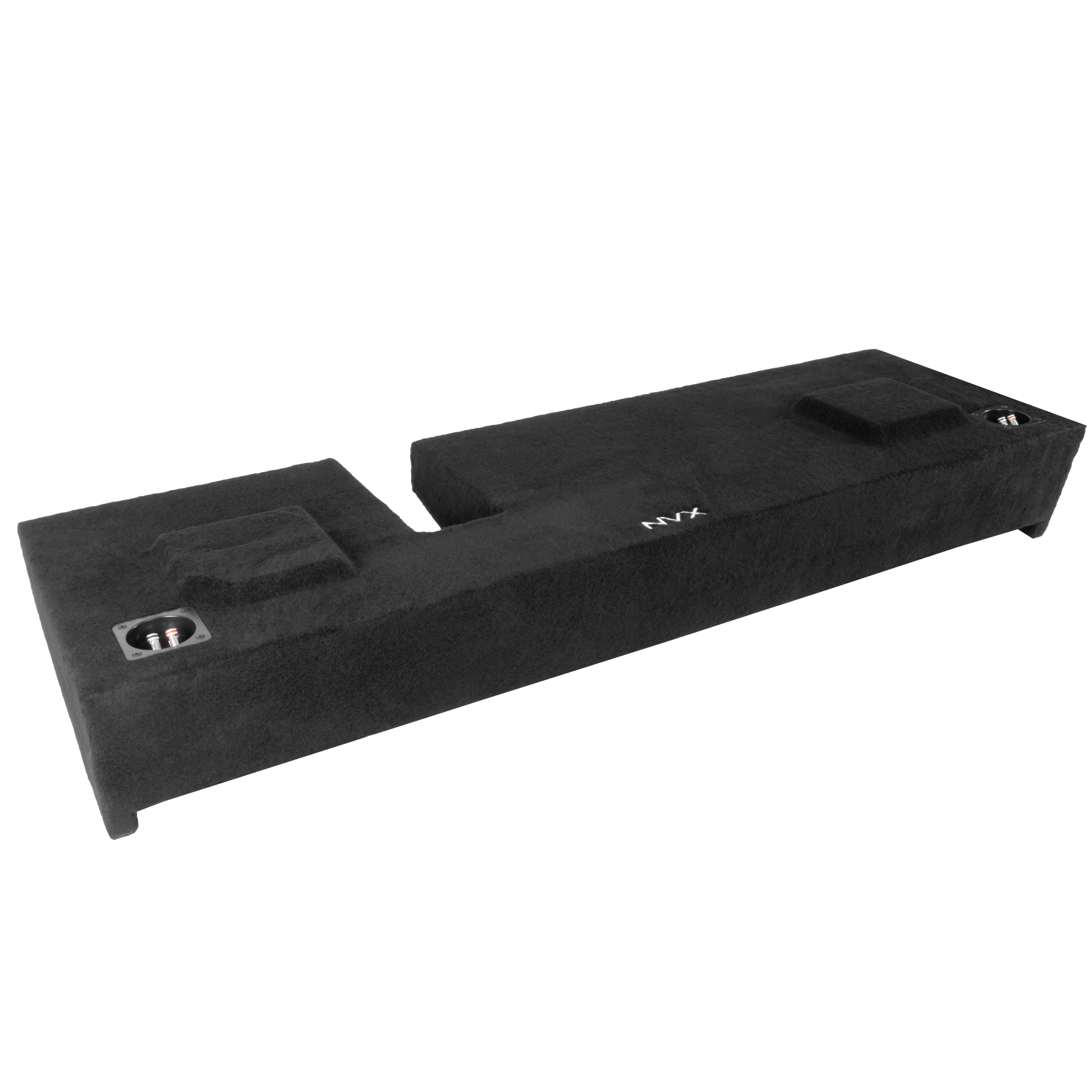 Custom Fit 800W RMS Dual 12" Loaded Sealed Truck Enclosure - 2009-2018 Ford F-150 Extended Cab - LVE-FRD-150CEC-G12-D12S - Image 3