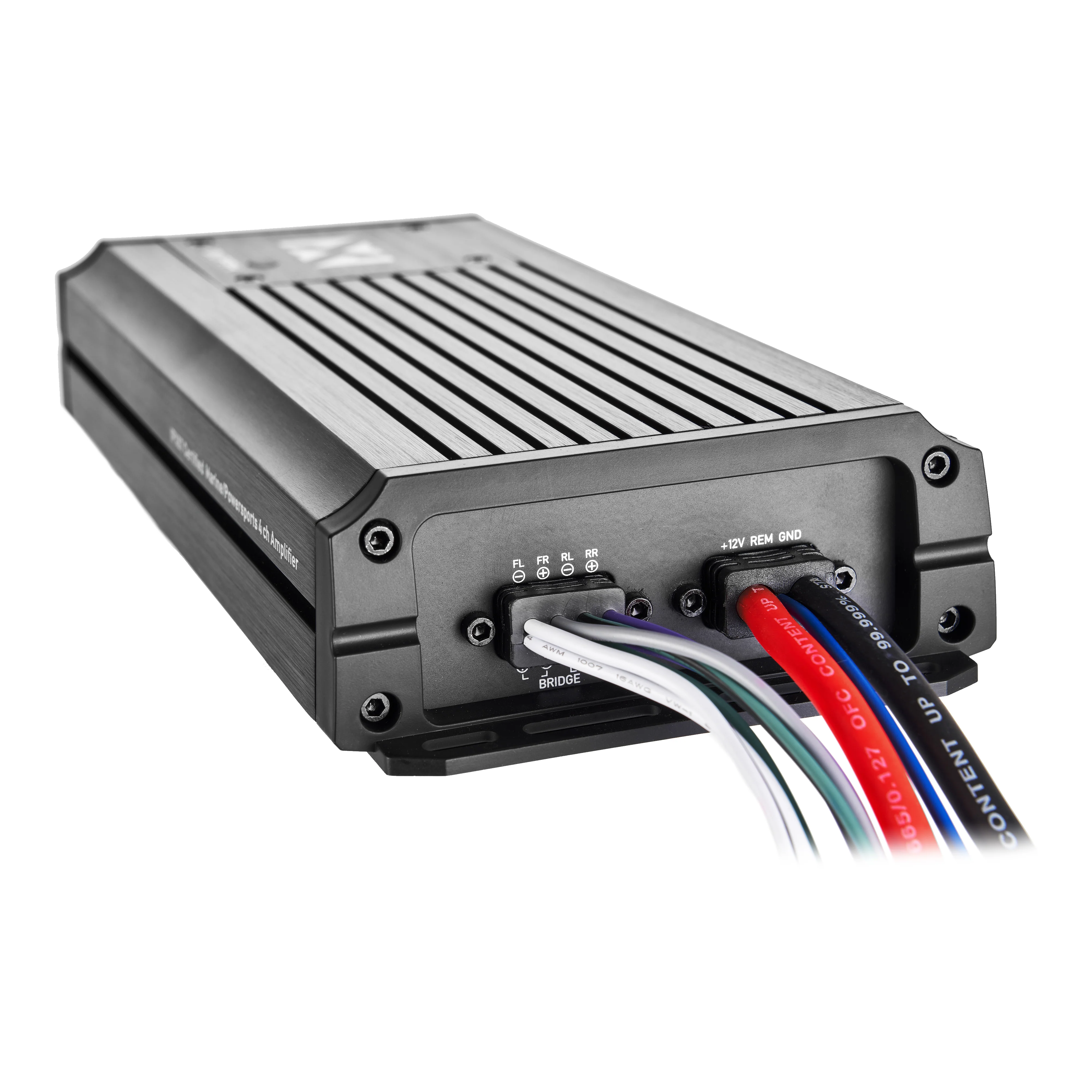 MVPA4 600W RMS Marine V-Series 4-Channel Class-D Compact Powersports Amplifier - Image 6