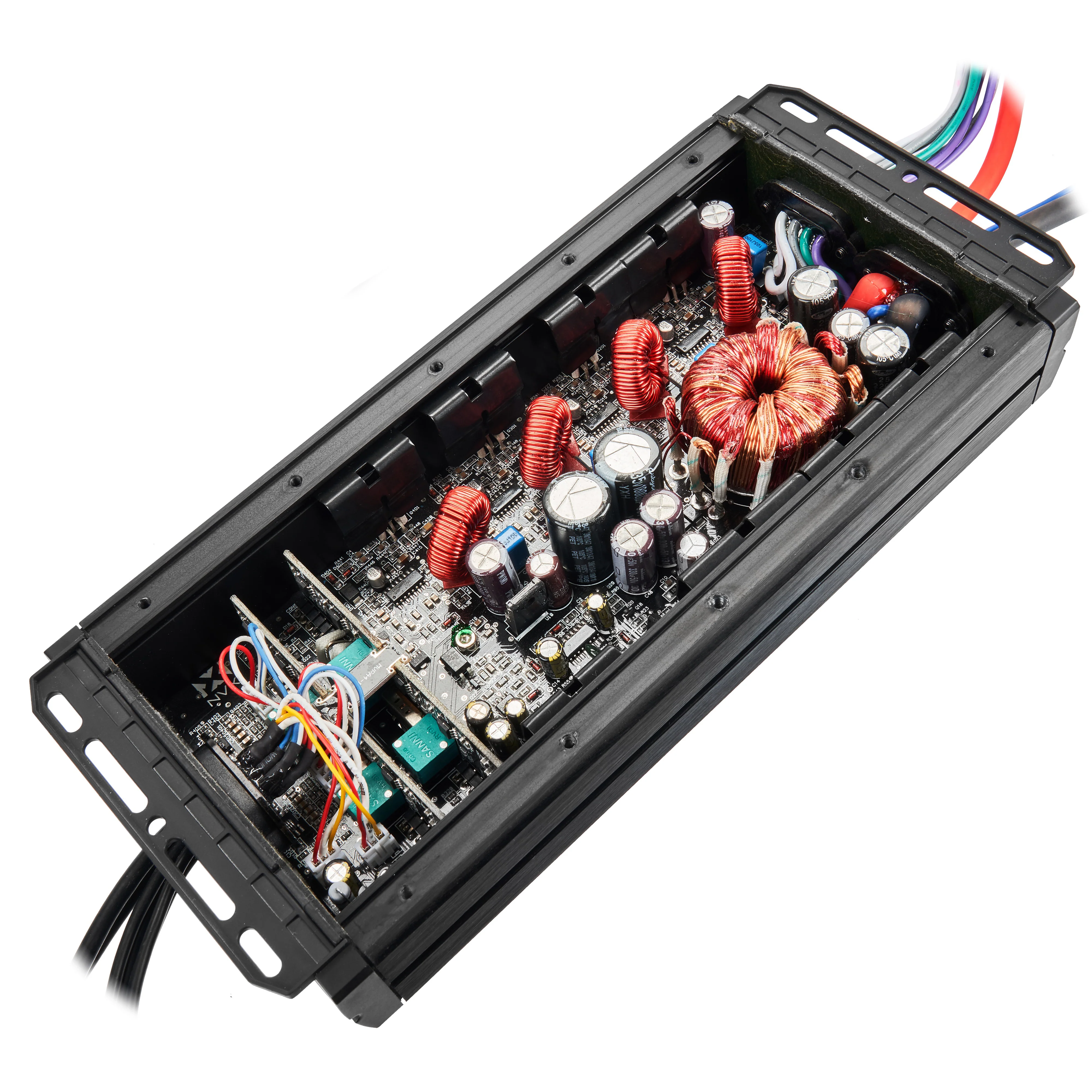 MVPA4 600W RMS Marine V-Series 4-Channel Class-D Compact Powersports Amplifier - Image 8
