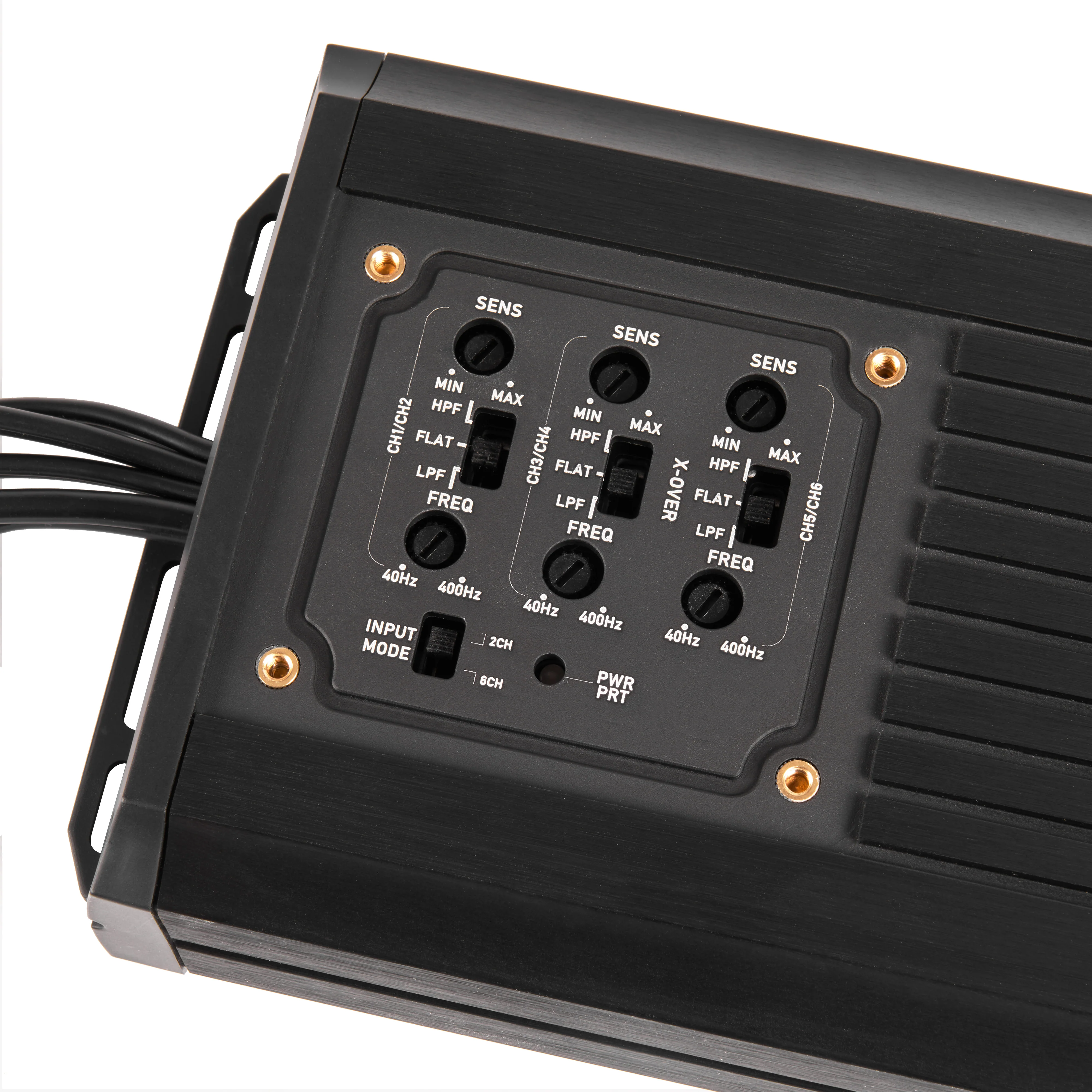 MVPA6 900W RMS Marine V-Series 6-Channel Class-D Compact Powersports Amplifier - Image 3