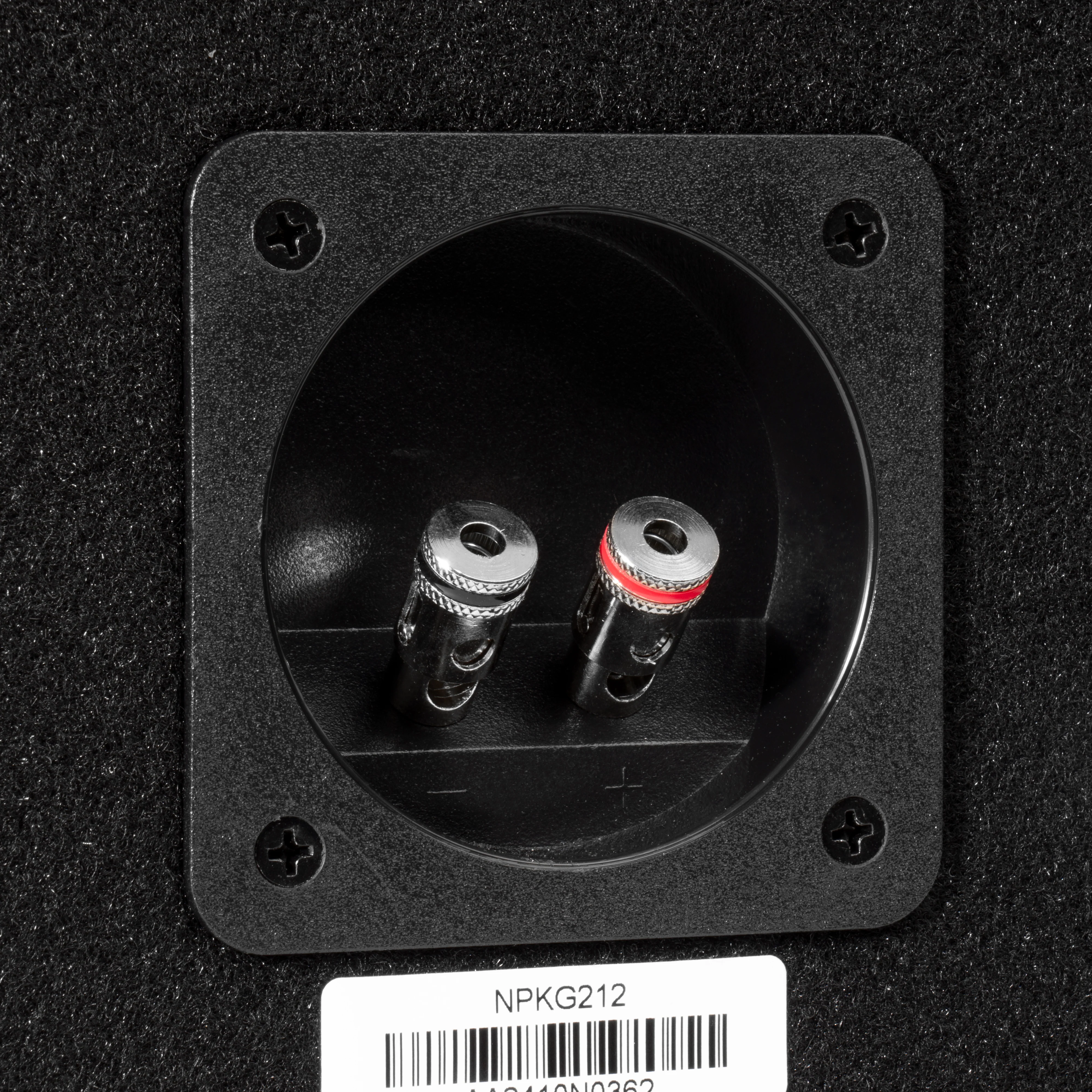 NPKG212 1000W Peak (500W RMS) Loaded Dual 12" Subwoofer with Slot Ported Enclosure and Monoblock Amplifier with Remote Bass Knob - Image 13