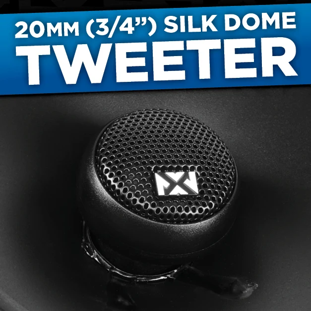 NSP65 540W Peak (180W RMS) 6.5" N-Series 2 Way Coaxial Speakers with 20mm Silk Dome Tweeters - Image 5