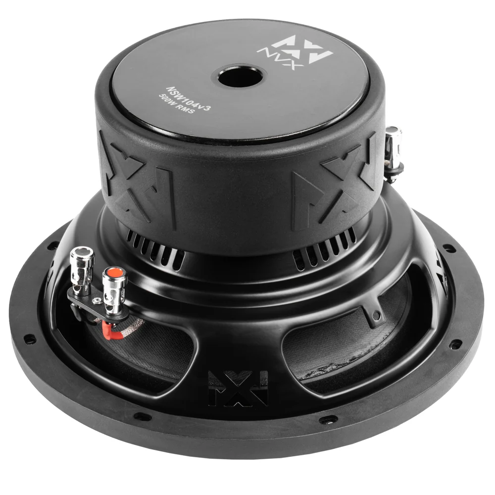 NSW104 Version 3 (NSW104v3) 1000W Peak (500W RMS) N-Series v3 10" Dual 4-Ohm Subwoofer - Image 5