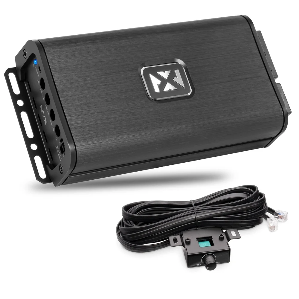 NVX Single 8" Complete Bass System w/ Ported Box, Amp, and Wiring Kit - Image 11