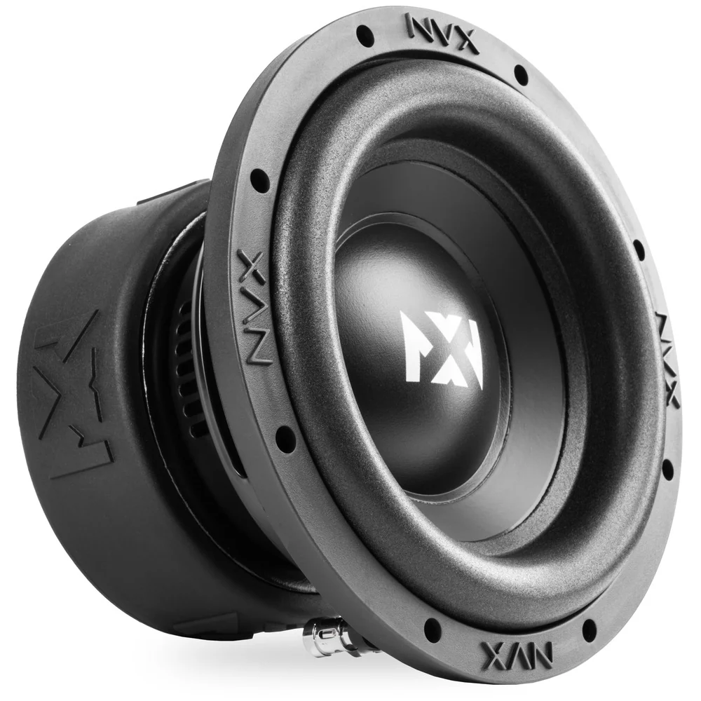 NVX Single 8" Complete Bass System w/ Ported Box, Amp, and Wiring Kit - Image 7