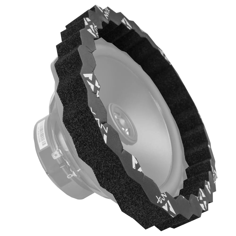 UNIFRING Universal Self-Adhesive Foam Speaker Baffle Ring Kit (Pack of 6) - Image 4
