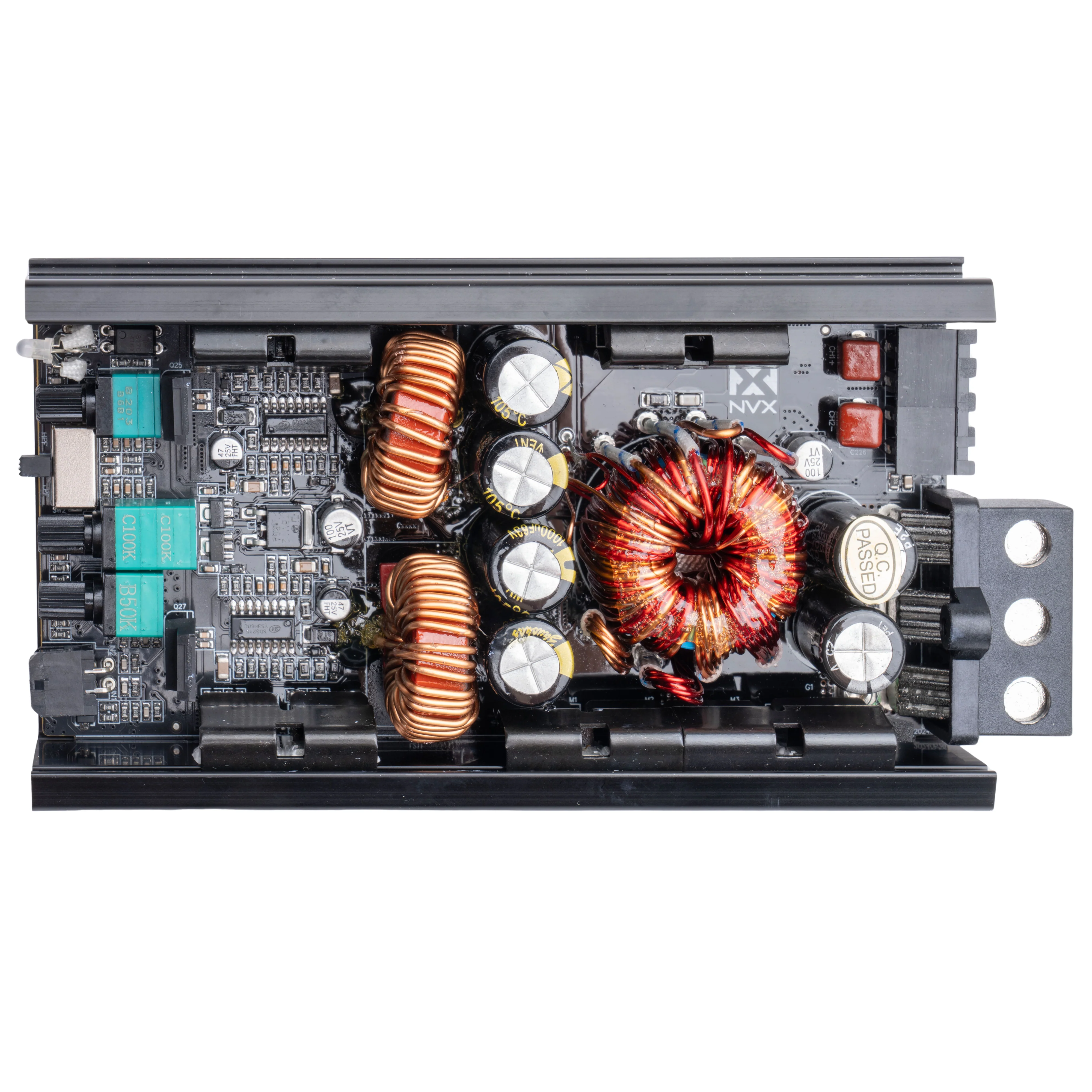 VADM2 v2 (VADM2v2) 600W RMS V-Series Micro Full-Range Class-D 2-Channel Amplifier (Marine Certified) - Image 7