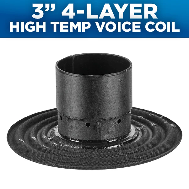 VCW102 Version 3 (VCW102v3) 2000W Peak (1000W RMS) 10" VC-Series v3 Dual 2-Ohm Subwoofer - Image 4