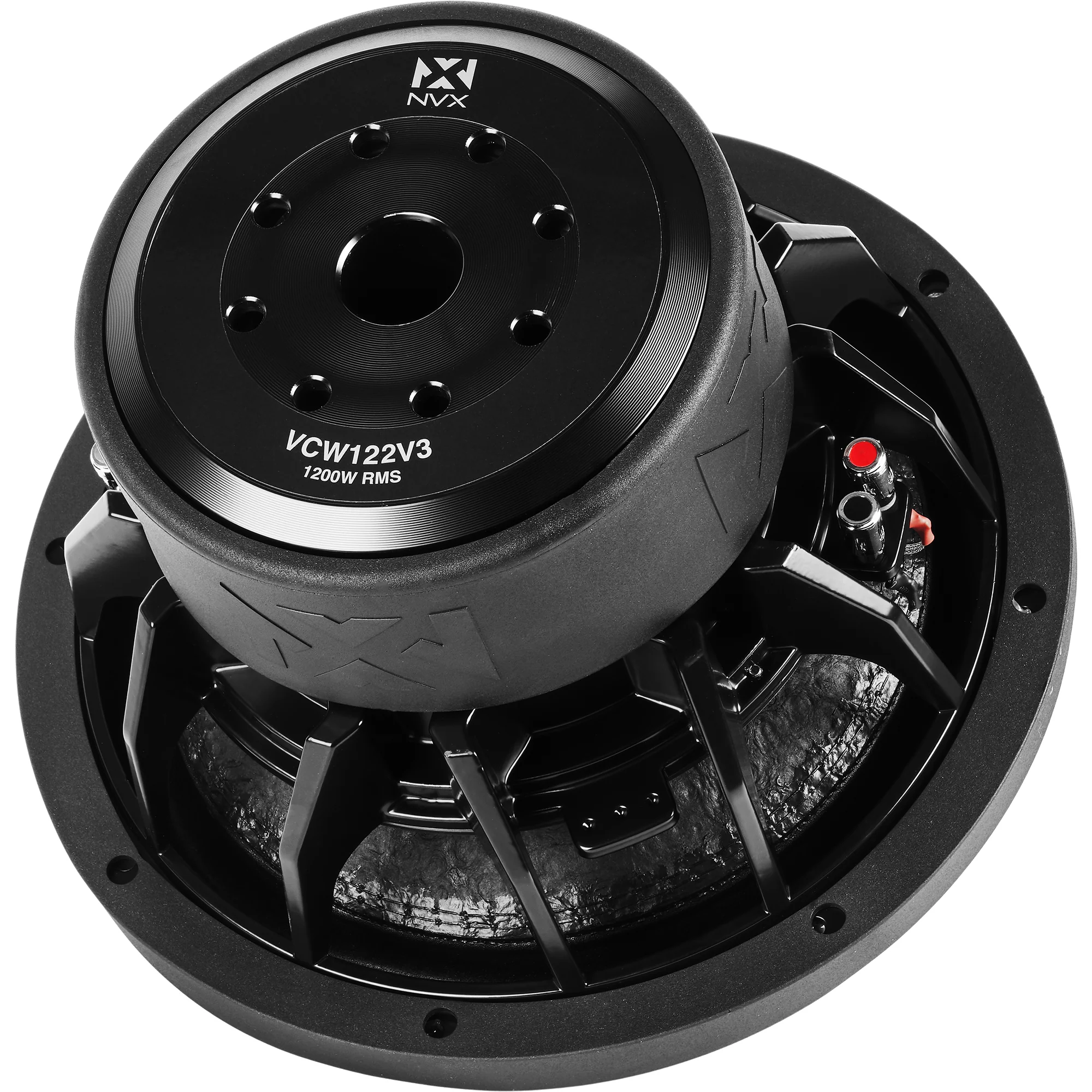 VCW122 Version 3 (VCW122v3) 2400W Peak (1200W RMS) 12" VC-Series v3 Dual 2-Ohm Subwoofer - Image 10