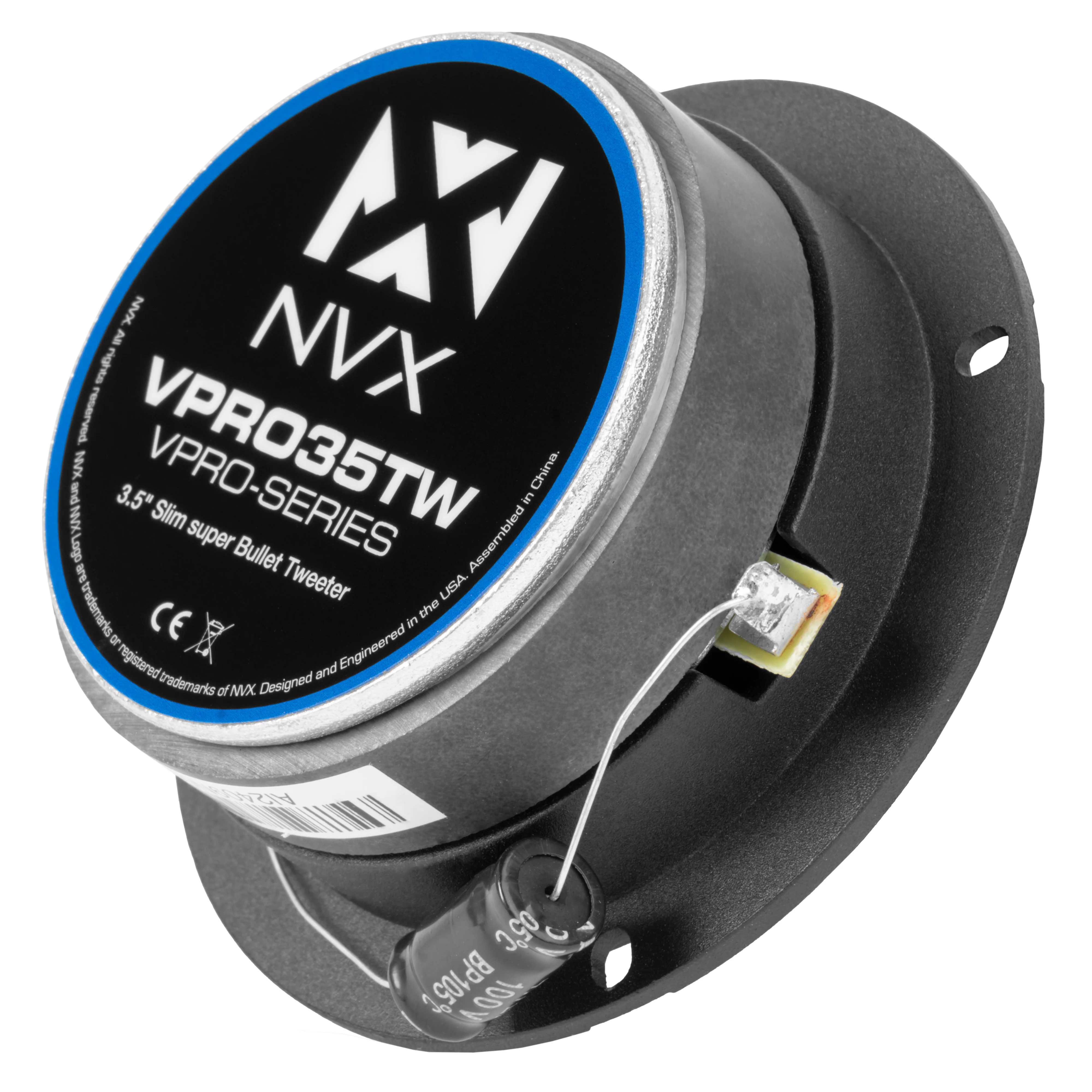 VPRO35TW 240W Peak (120W RMS) 3.5" V-Series Pro Audio Super Slim Bullet Tweeters - Image 6