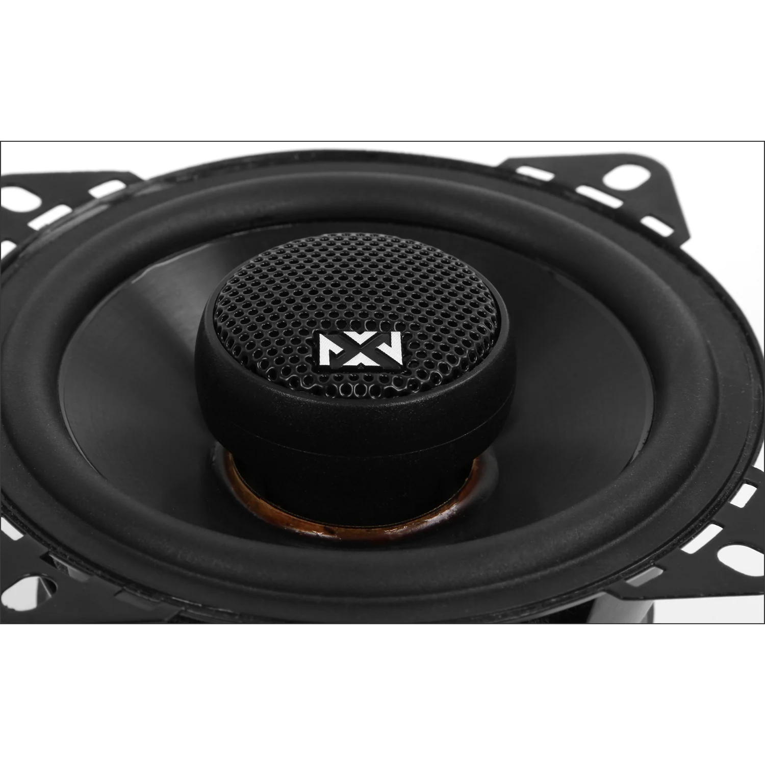 VSP4 450W Peak (150W RMS) 4" V-Series 2-Way Coaxial Car Speakers with 25mm Silk Dome Tweeters - Image 5