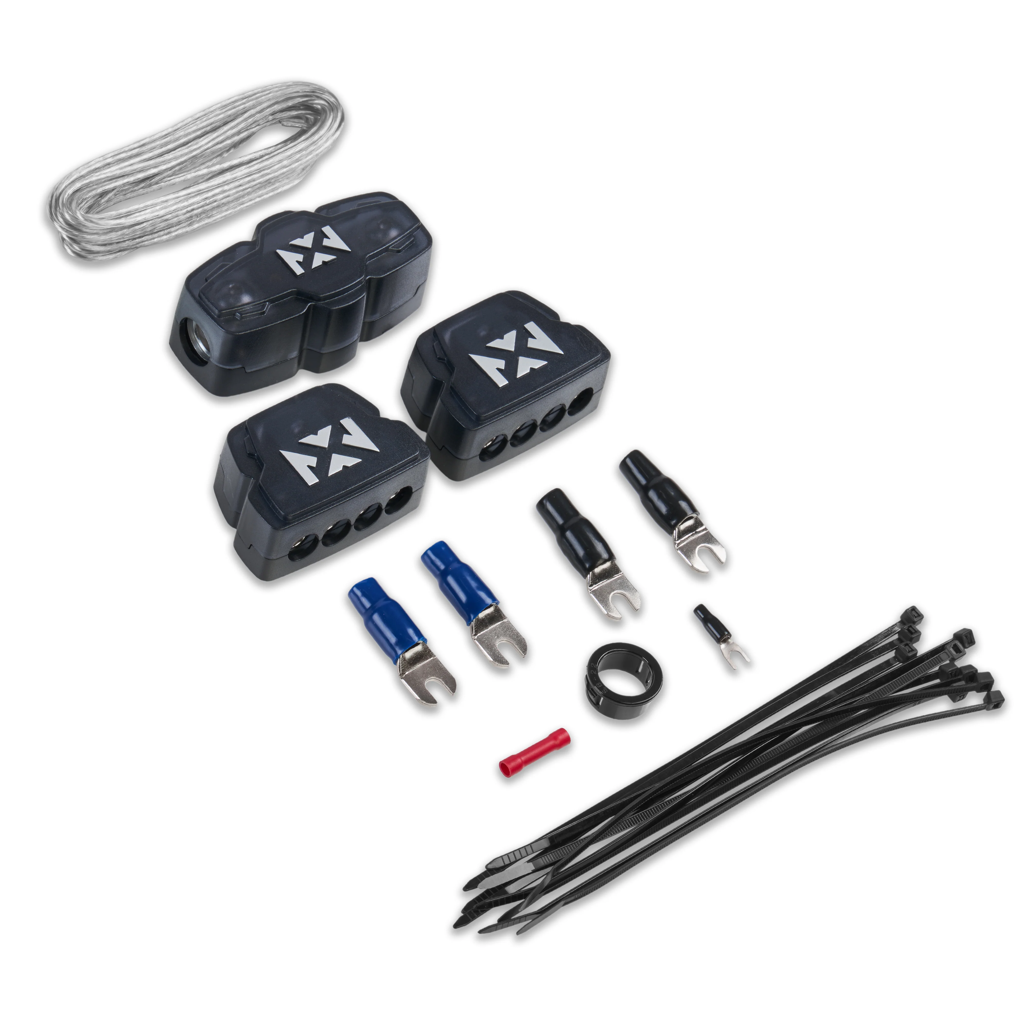 XAPK1D Full Spec 1/0 Gauge 100% (OFC) Oxygen Free Copper Dual Amplifier Power Wiring Kit for Amplifiers up to 4000 Watts - Image 10