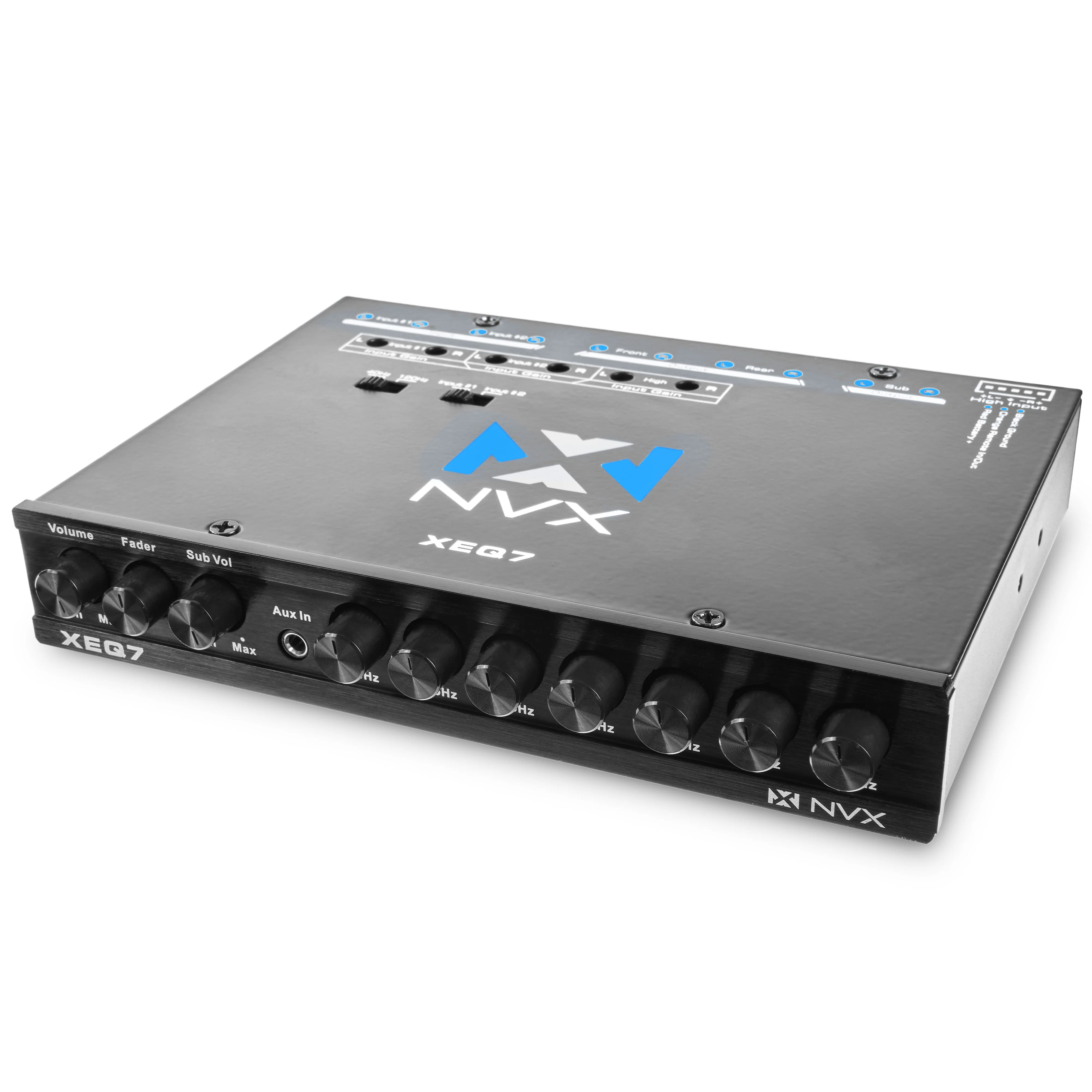 XEQ7 7-Band Graphic Equalizer with Dual Auxiliary Input - Image 3
