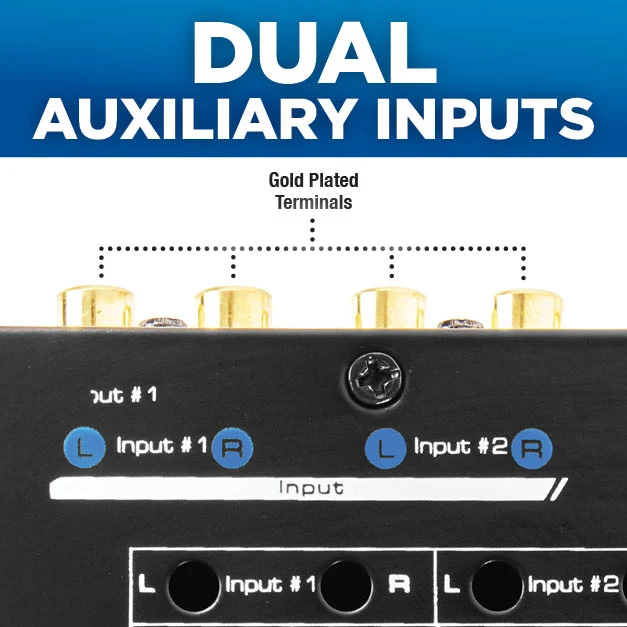 XEQ7 7-Band Graphic Equalizer with Dual Auxiliary Input - Image 5