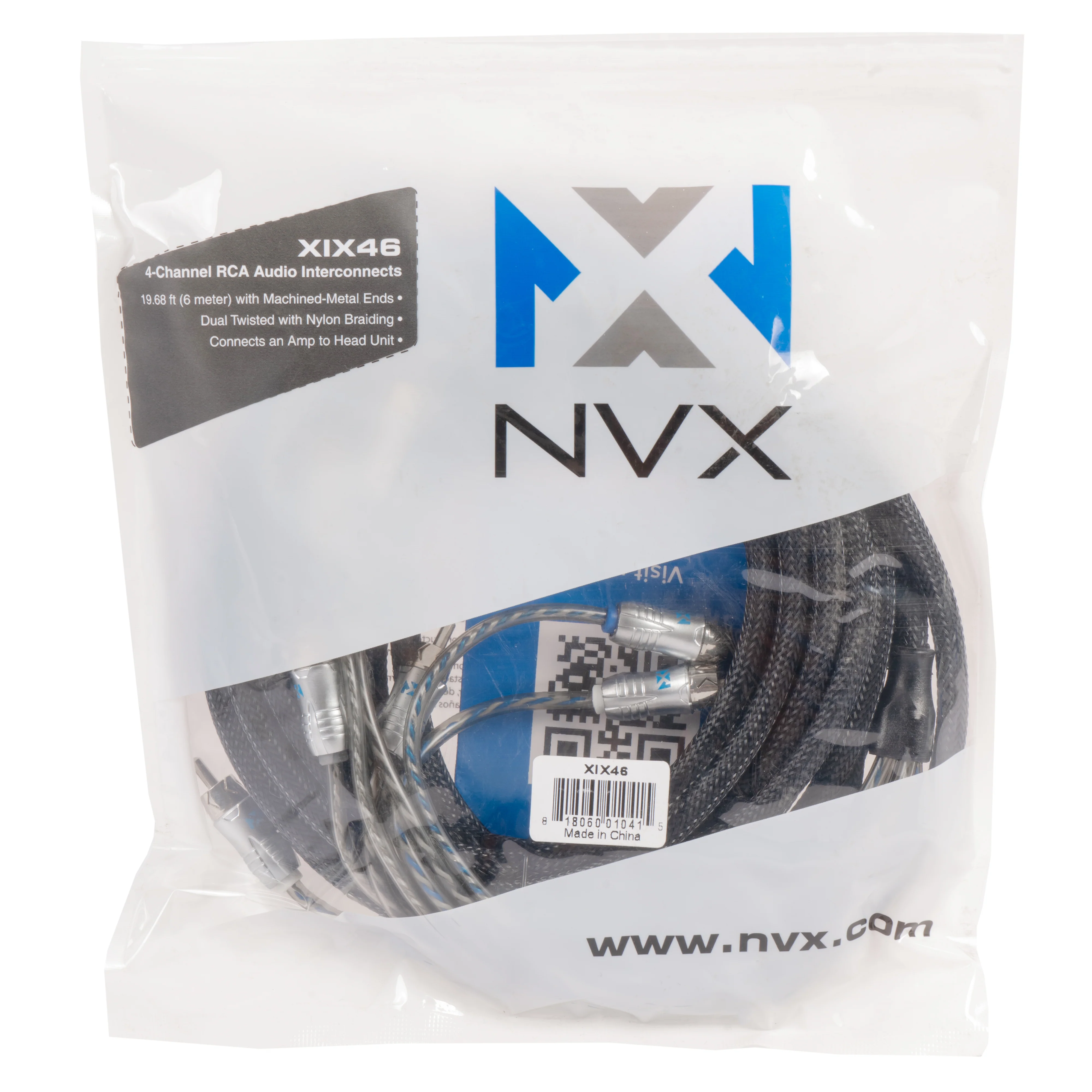 XIV46 19.69 ft (6 meter) 4-Channel V-Series RCA Audio Interconnect Cable - Image 4