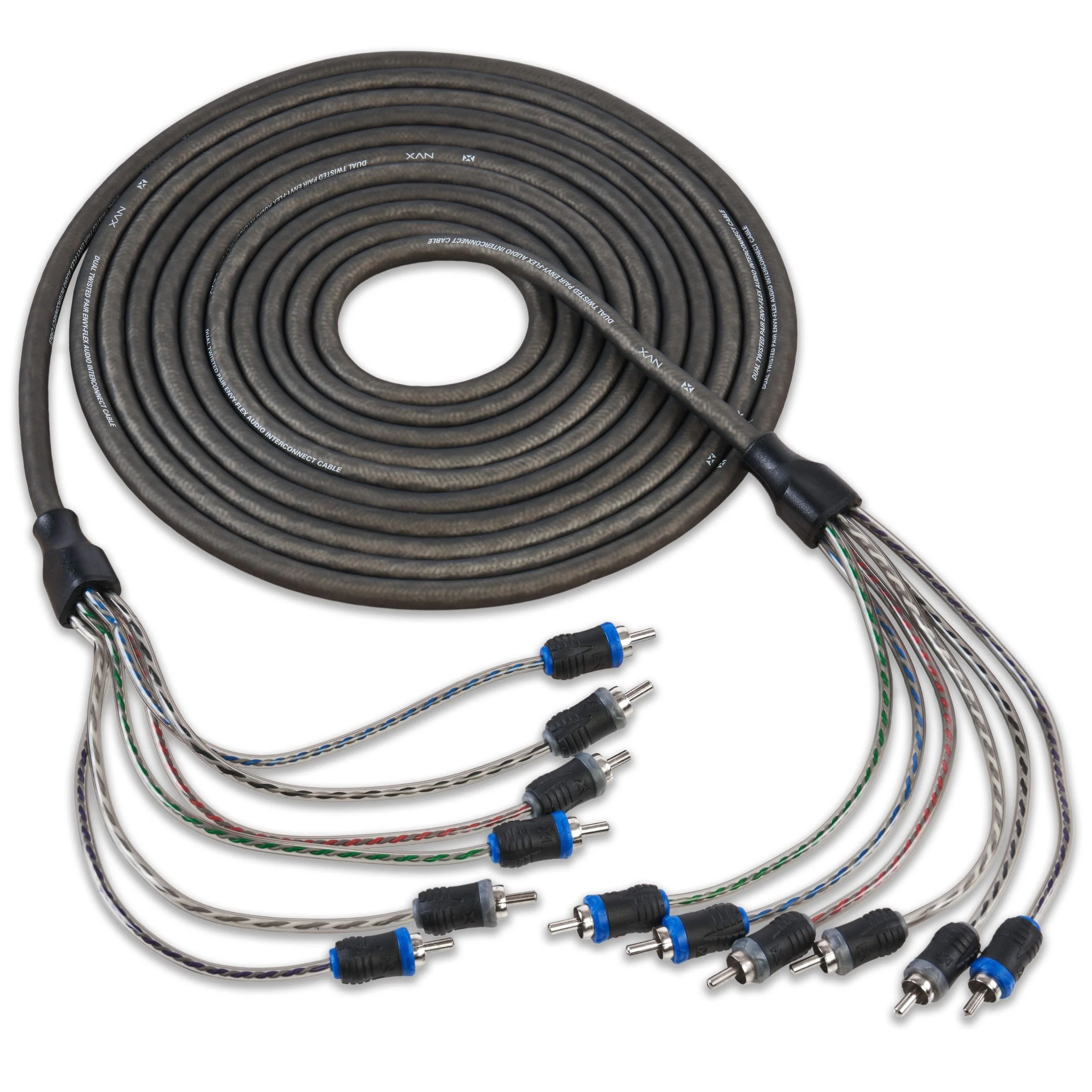 XKIT46 Full Spec 4 Gauge 100% (OFC) Oxygen Free Copper Complete 5/6-Channel Amplifier Wiring Kit with RCA's for Amplifiers up to 1500 Watts - Image 6