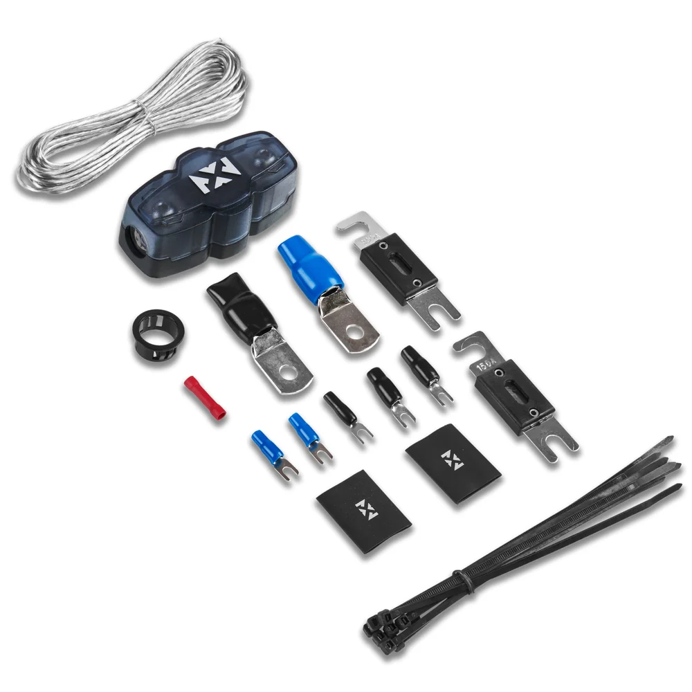 XPKIT04 1/0 Gauge Premium 100% (OFC) Oxygen Free Copper Complete 4-Channel Amplifier Wiring Kit with X-Series RCAs for Amplifiers Up to 4000 Watts - Image 6