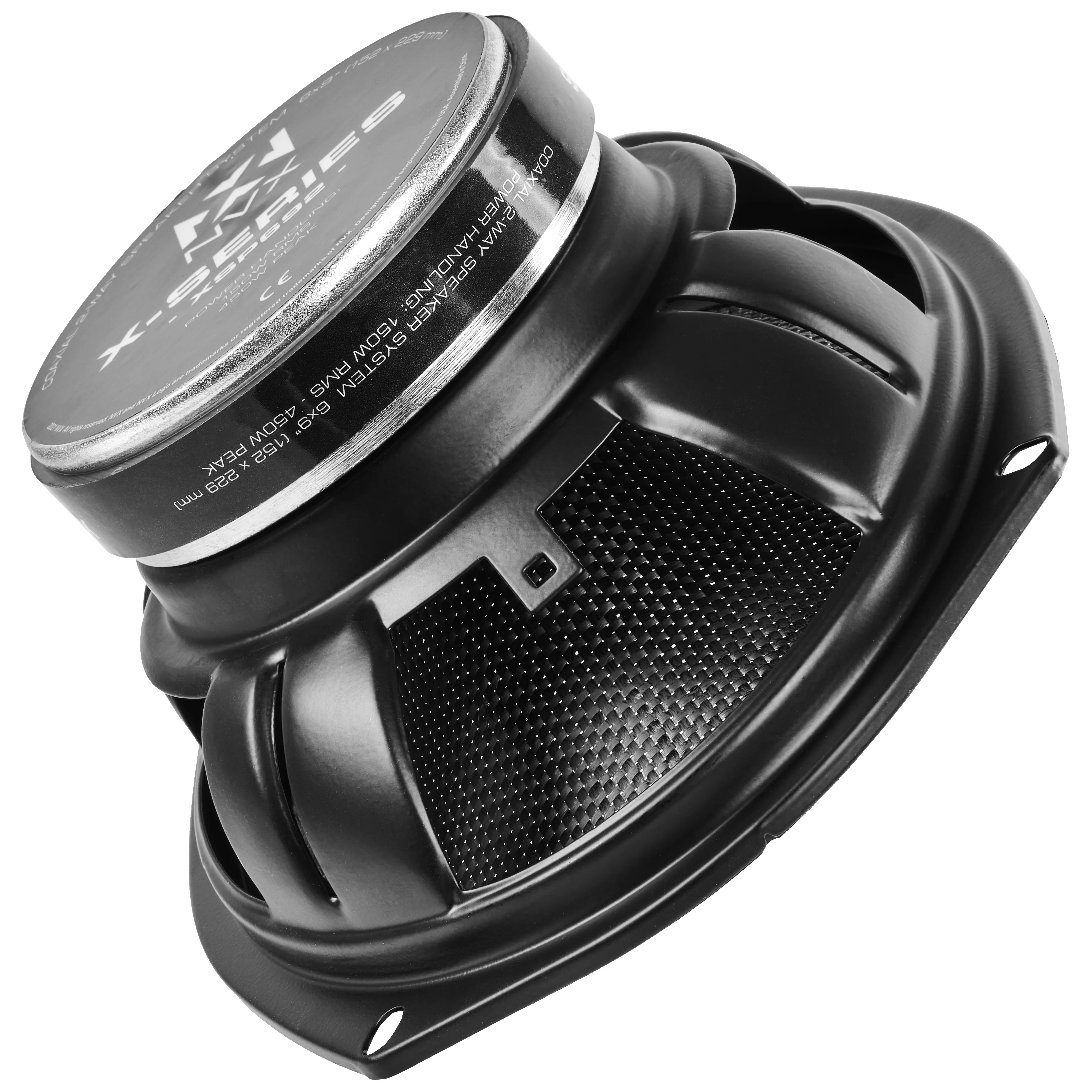 XSP692 900W Peak (300W) RMS X-Series 6"x9" 2-Way Coaxial Speakers with Carbon Fiber Cones and 25mm Silk Dome Tweeters - Image 11