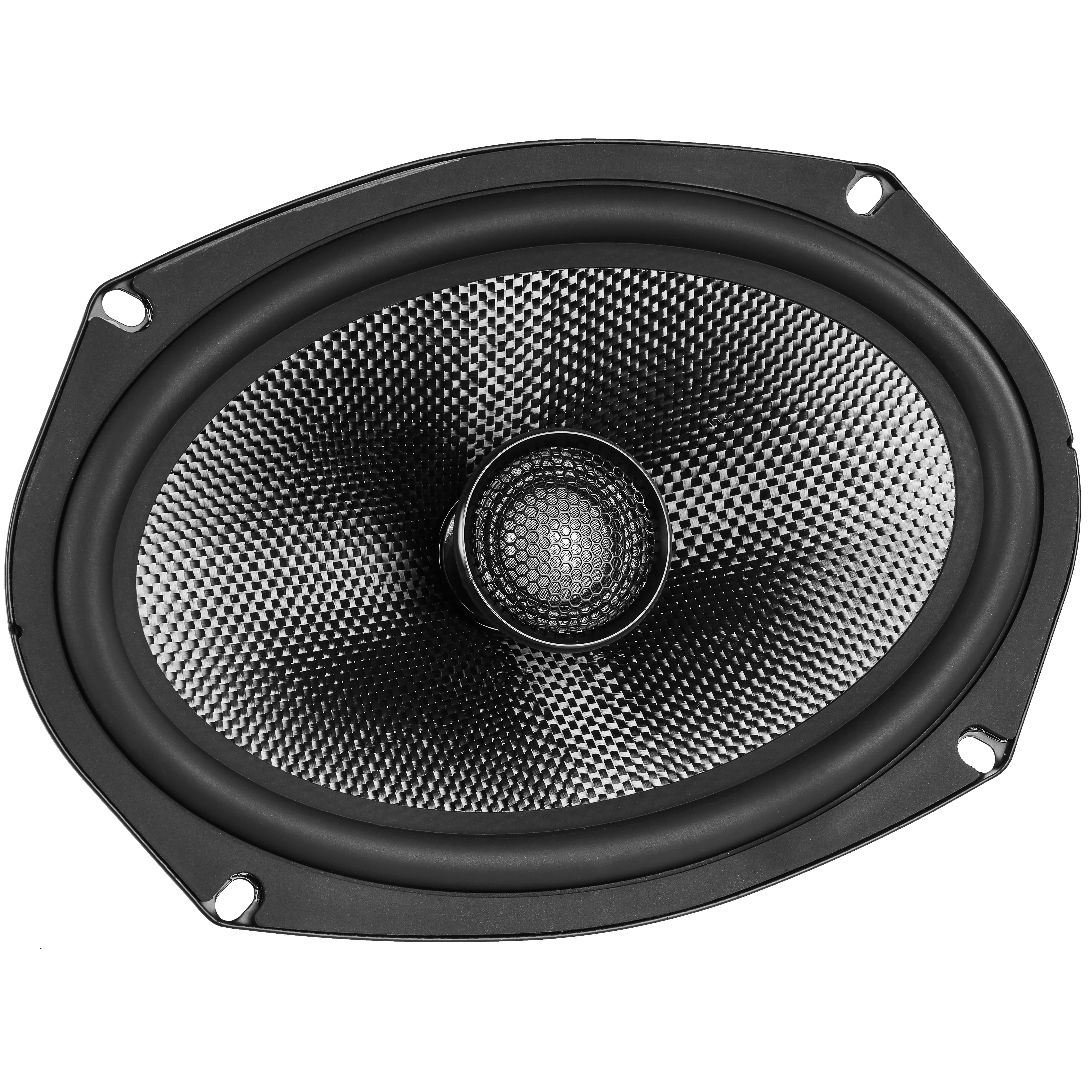 XSP692 900W Peak (300W) RMS X-Series 6"x9" 2-Way Coaxial Speakers with Carbon Fiber Cones and 25mm Silk Dome Tweeters - Image 7