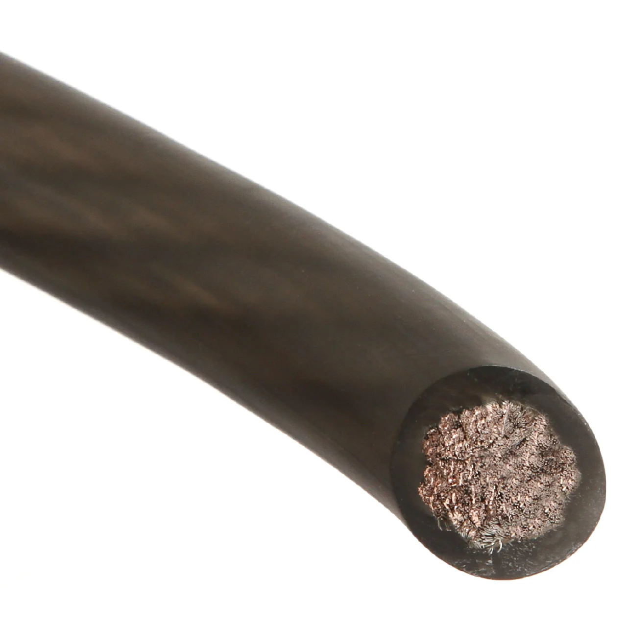 XW0BK5 5 ft 1/0-Gauge EnvyFlex True Spec Oxygen-Free Copper Power and Ground Wire (Black) - Image 2