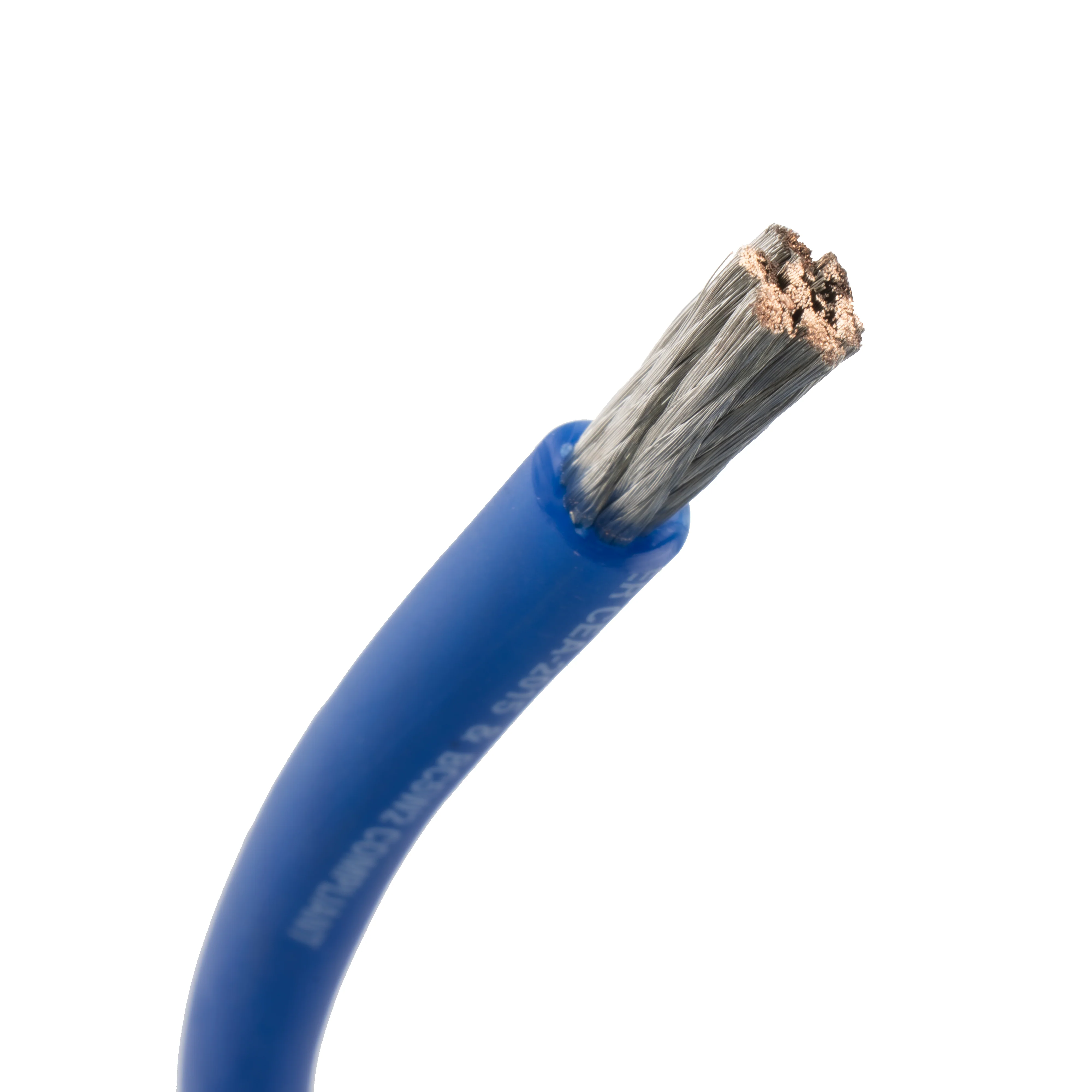 XW4BL20 20 ft 4-Gauge EnvyFlex True Spec Oxygen-Free Copper Power and Ground Wire (Blue) - Image 3